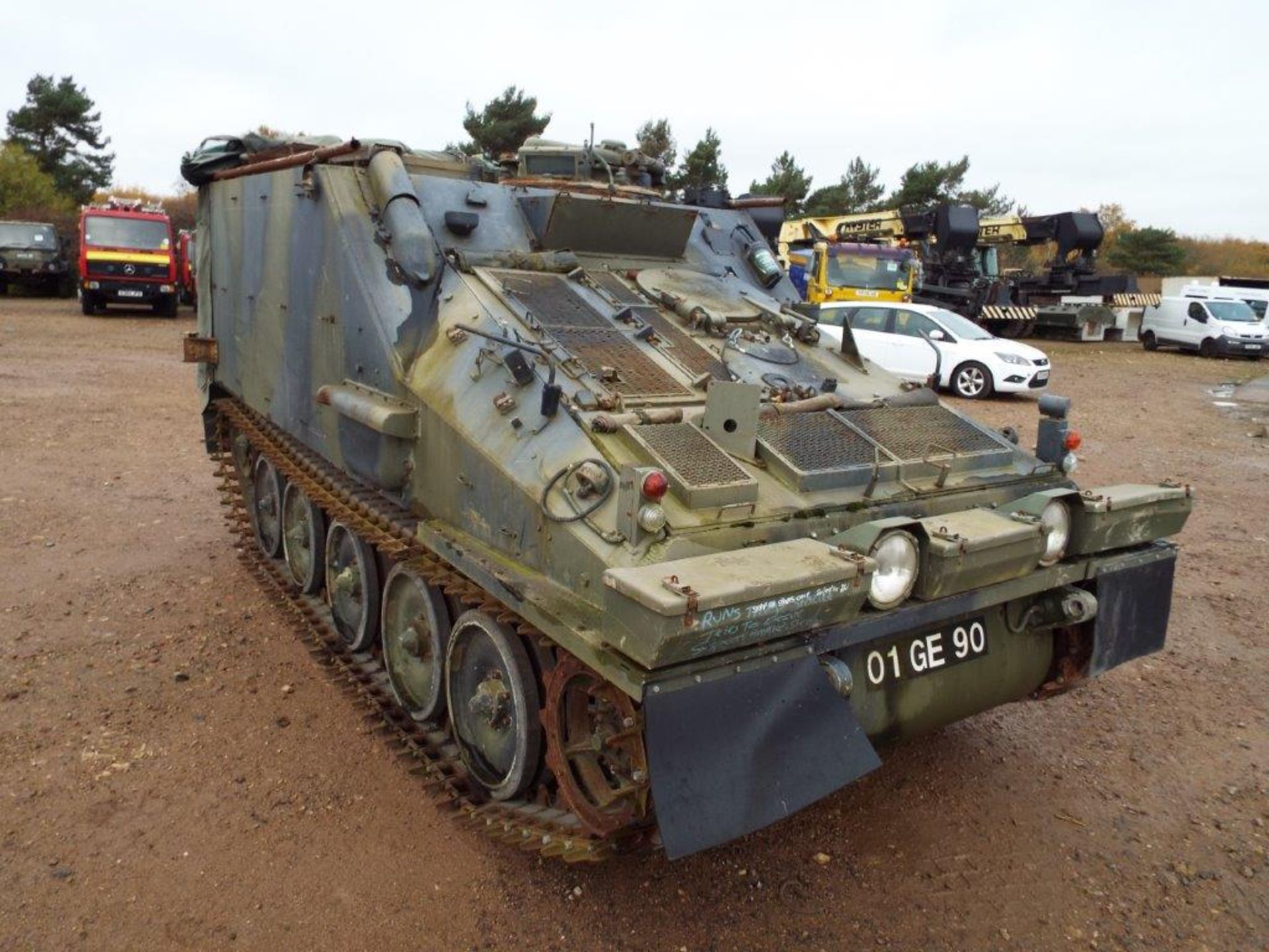 CVRT (Combat Vehicle Reconnaissance Tracked) FV105 Sultan Armoured Personnel Carrier