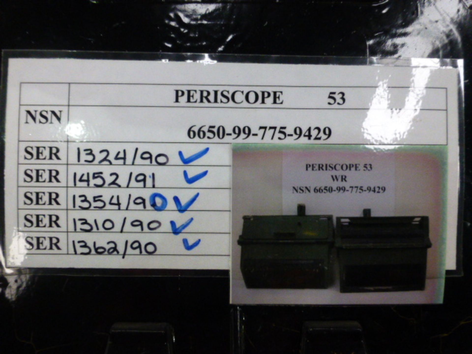 5 x AFV No 53 Mk 2 Periscopes - Image 6 of 6