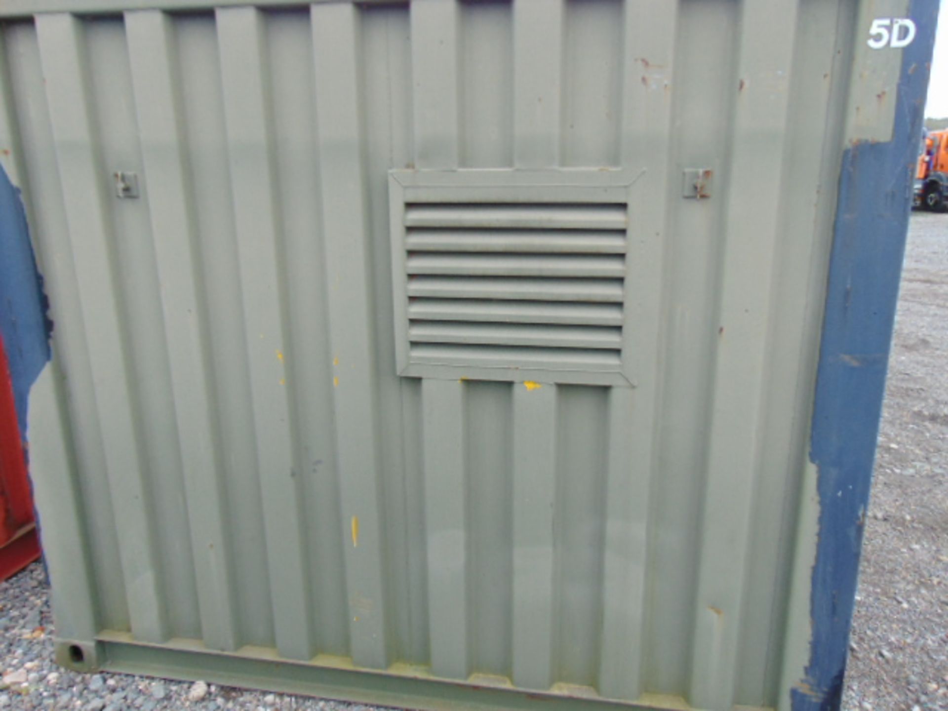 20ft ISO Shipping Container complete with fitted internal roller racking storage system - Image 4 of 13