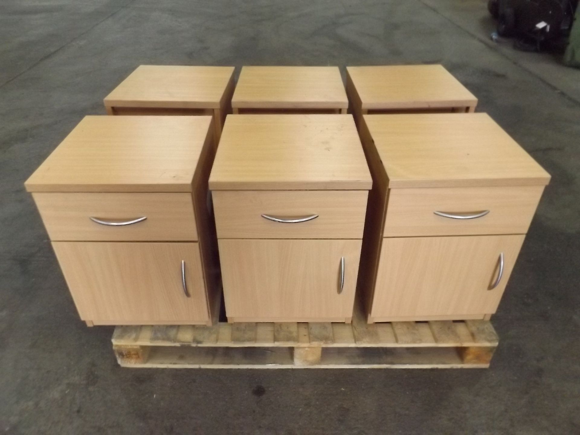 6 x Office Desk Type Cabinets