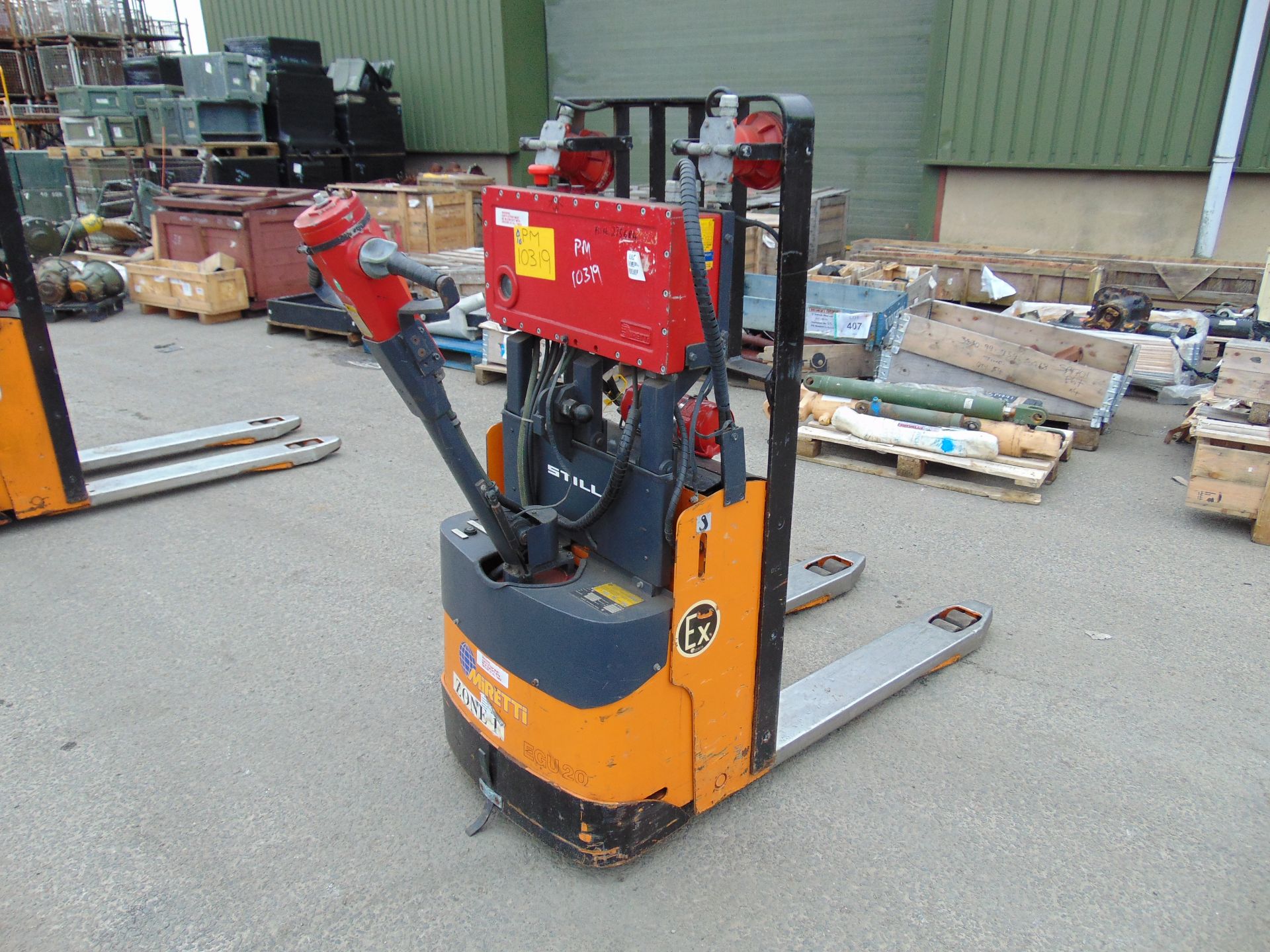 Still EGU 20 Class C, Zone 1 Protected Electric Powered Pallet Truck