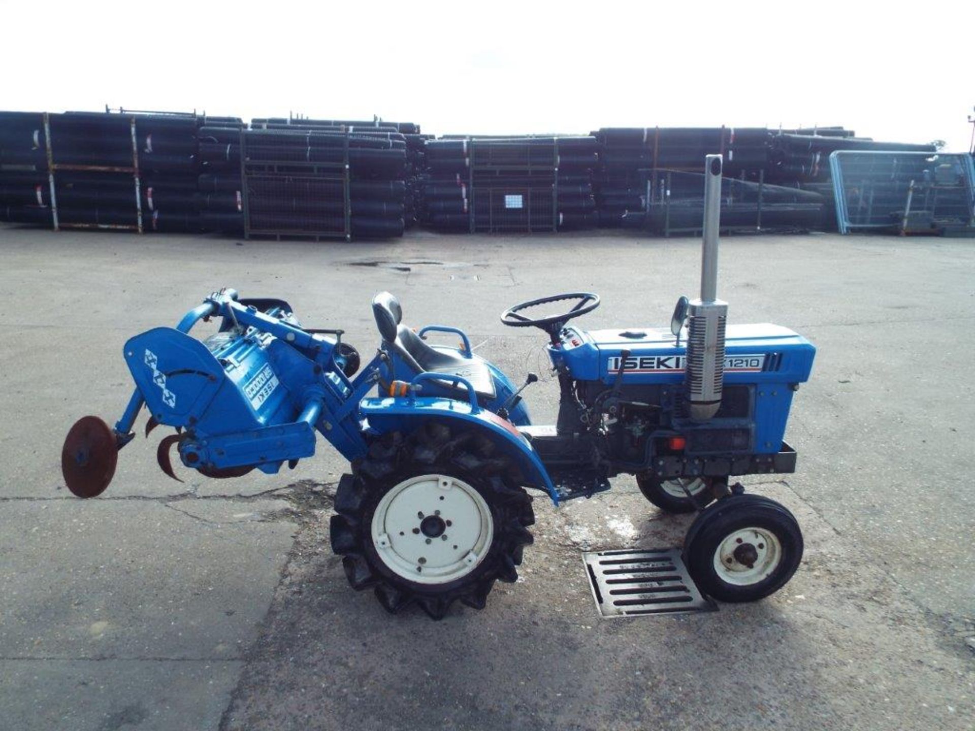 Iseki TX1210 Compact Tractor C/W Rotovator - Image 8 of 22