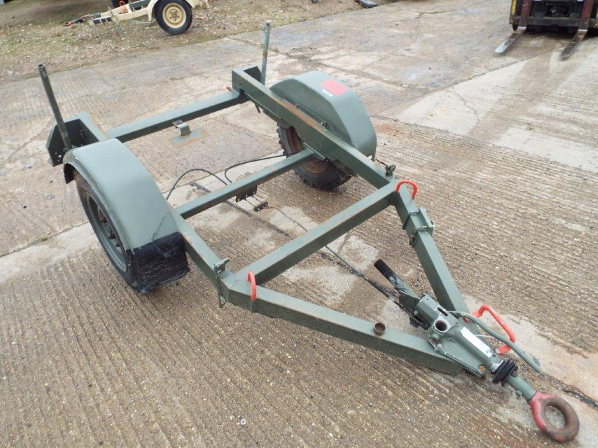 Bradley 1.3T Single Axle Trailer Frame - Ideal for Water/Fuel Tanks