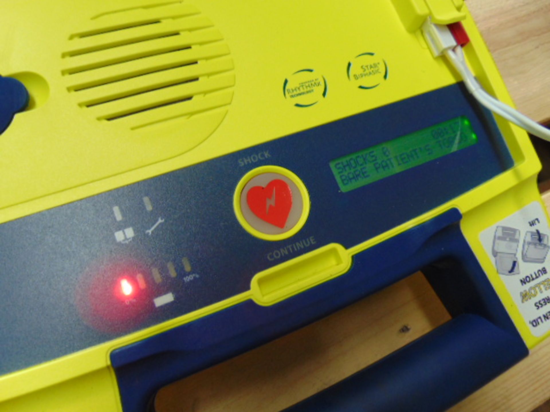 Cardiac Science Powerheart G3 Automatic AED Automatic External Defribrillator - Bild 4 aus 8