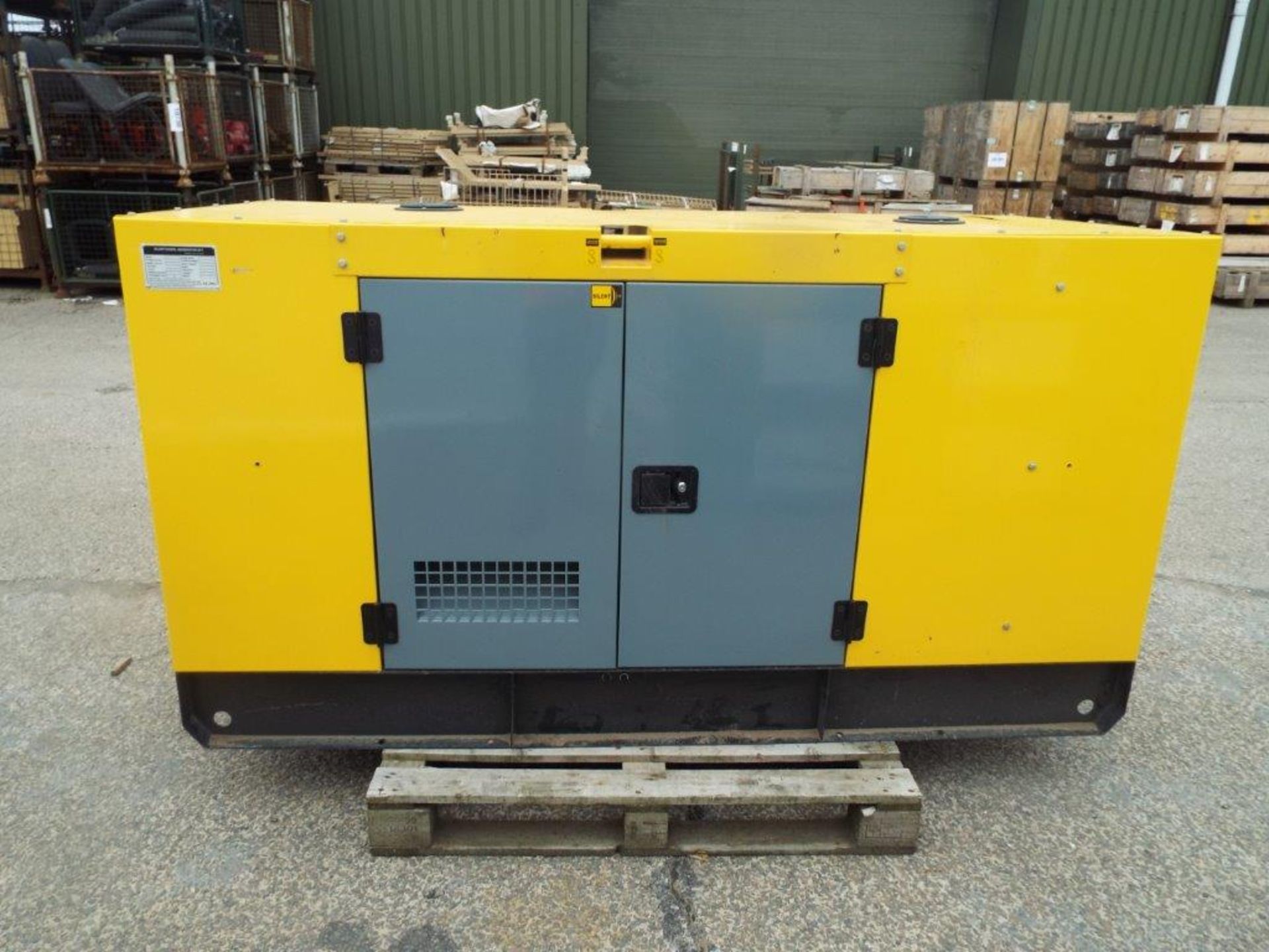 UNISSUED WITH TEST HOURS ONLY 70 KVA 3 Phase Silent Diesel Generator Set - Image 5 of 16