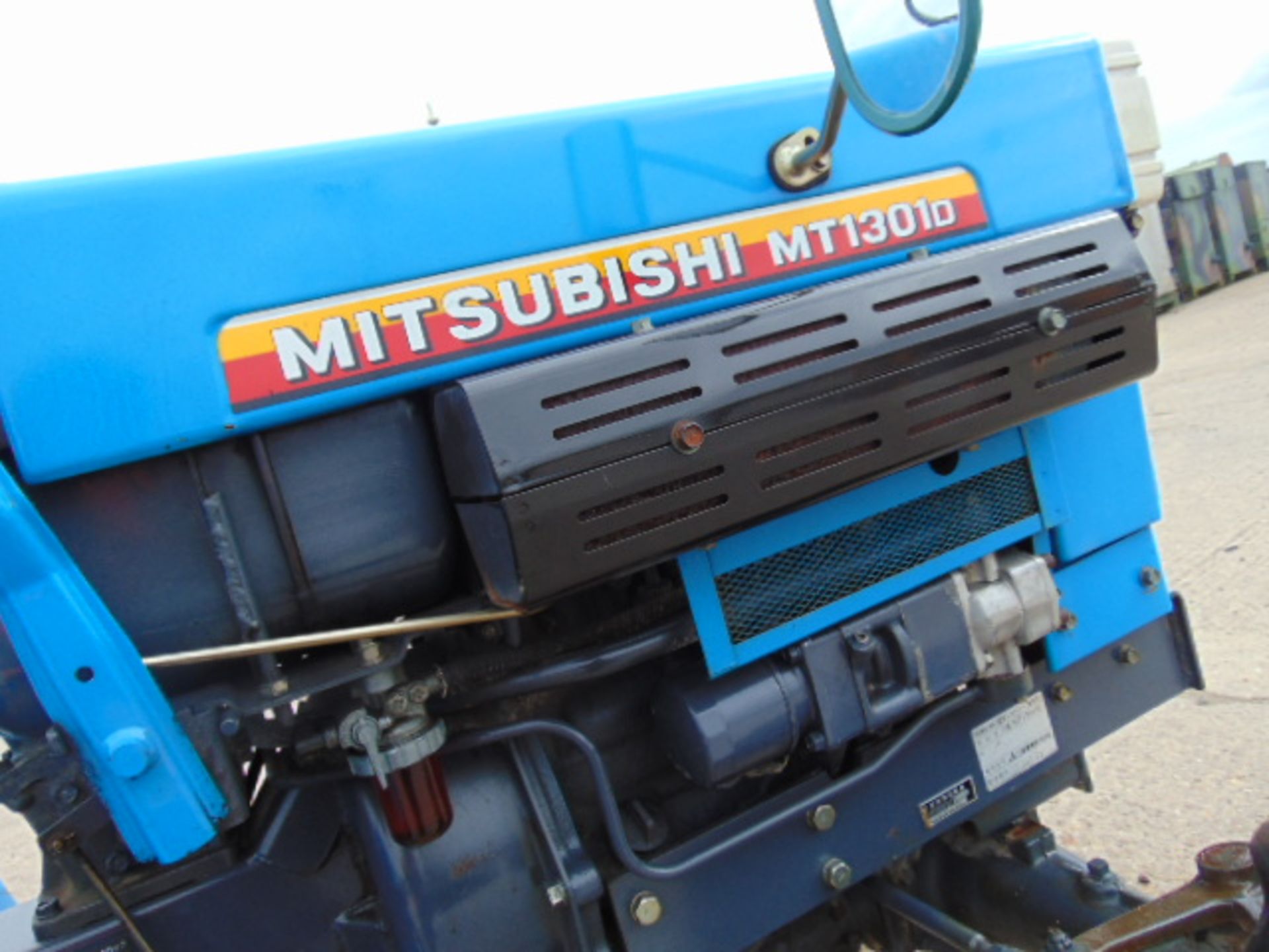 Mitsubishi MT1301D Compact Tractor with Rotovator - Bild 17 aus 25