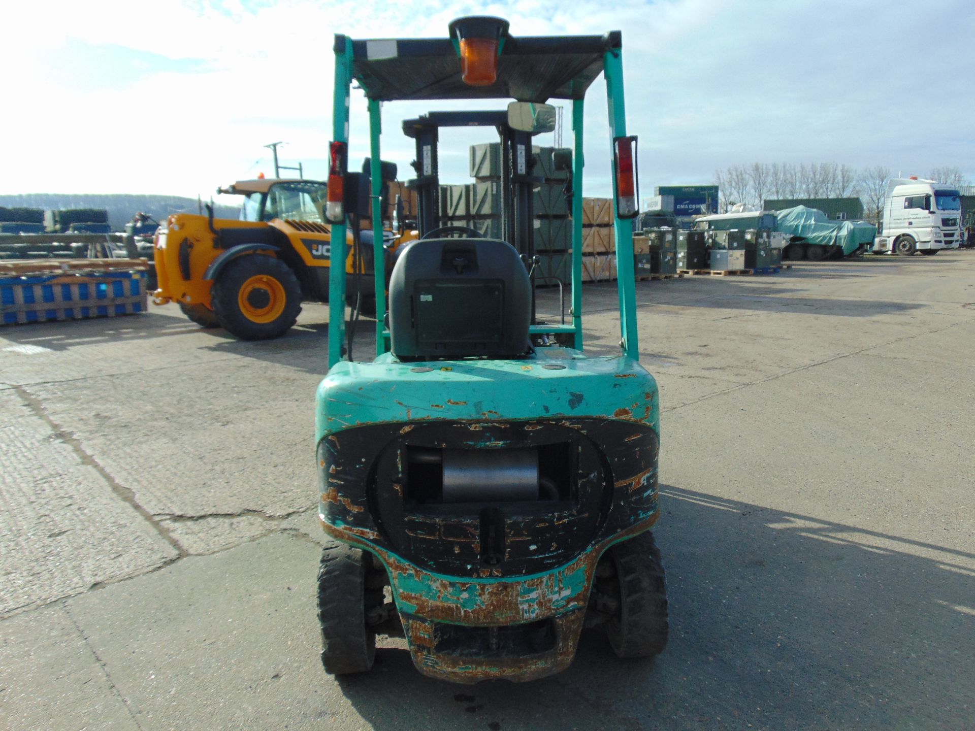 Mitsubishi FD20K Counter Balance Diesel Forklift - Image 7 of 16