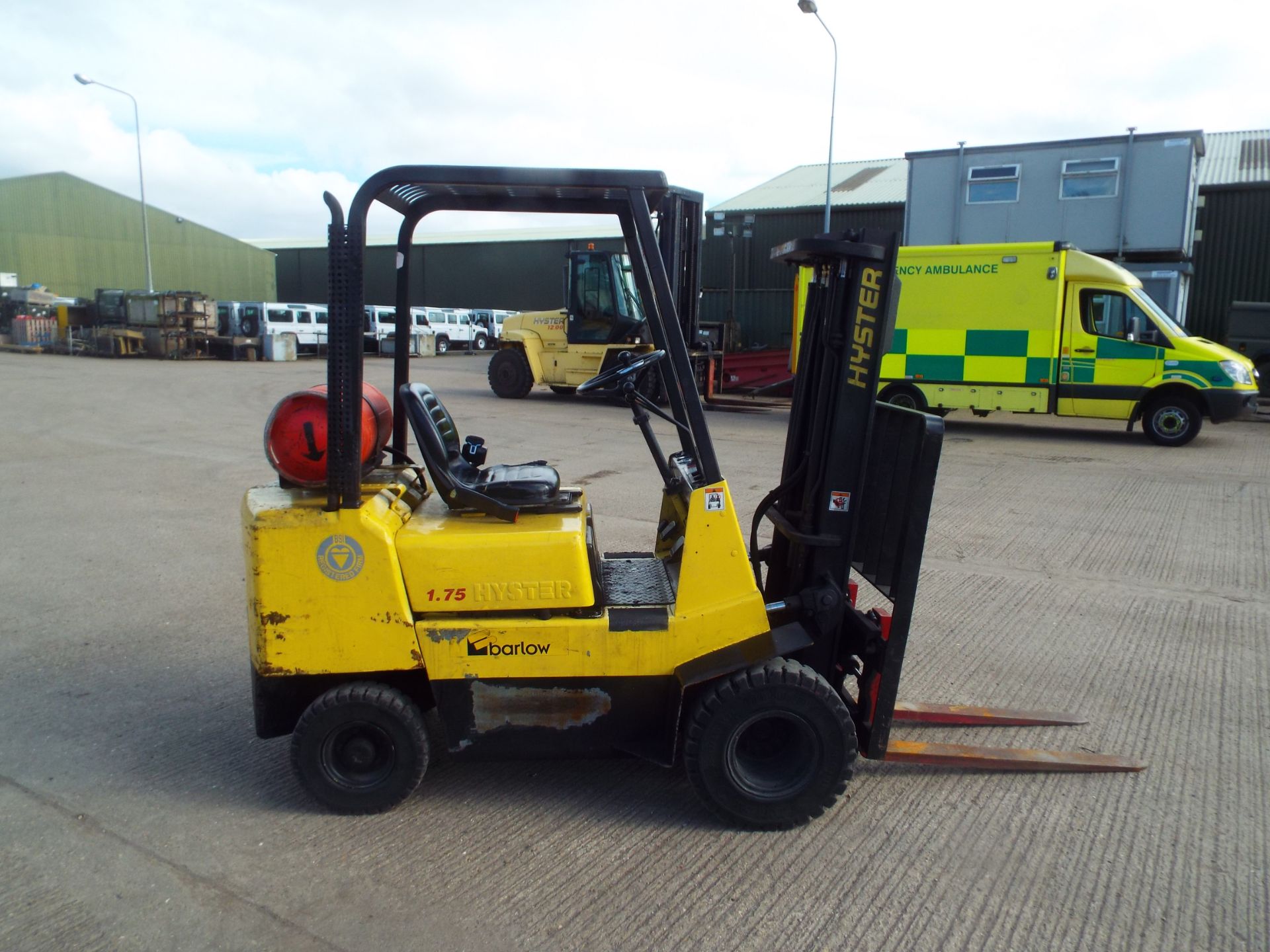 Hyster H1.75XL Counter Balance LPG Container Forklift - Image 8 of 20