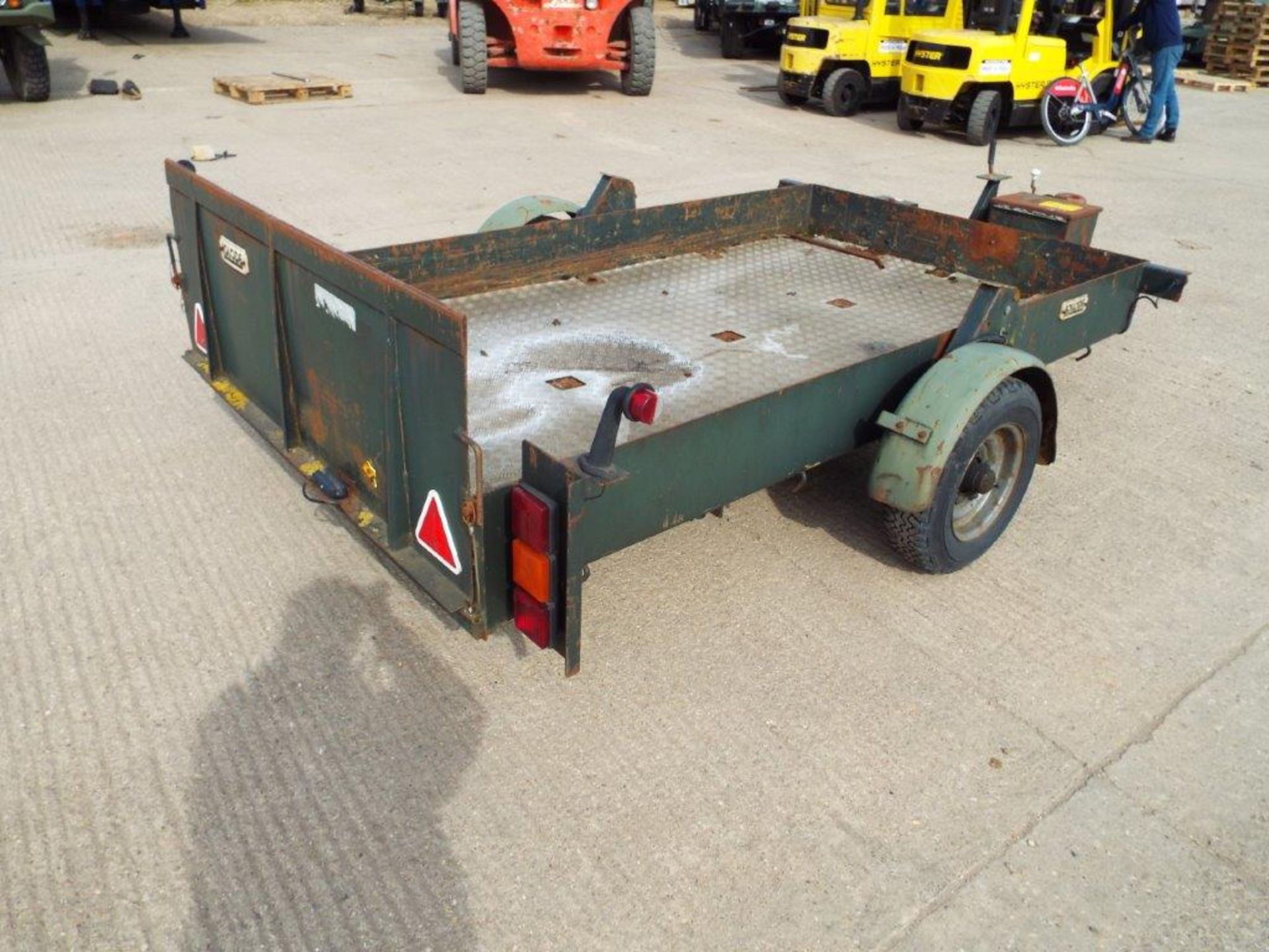 Single Axle Lolode King Hydraulic Lowering Trailer - Image 7 of 18