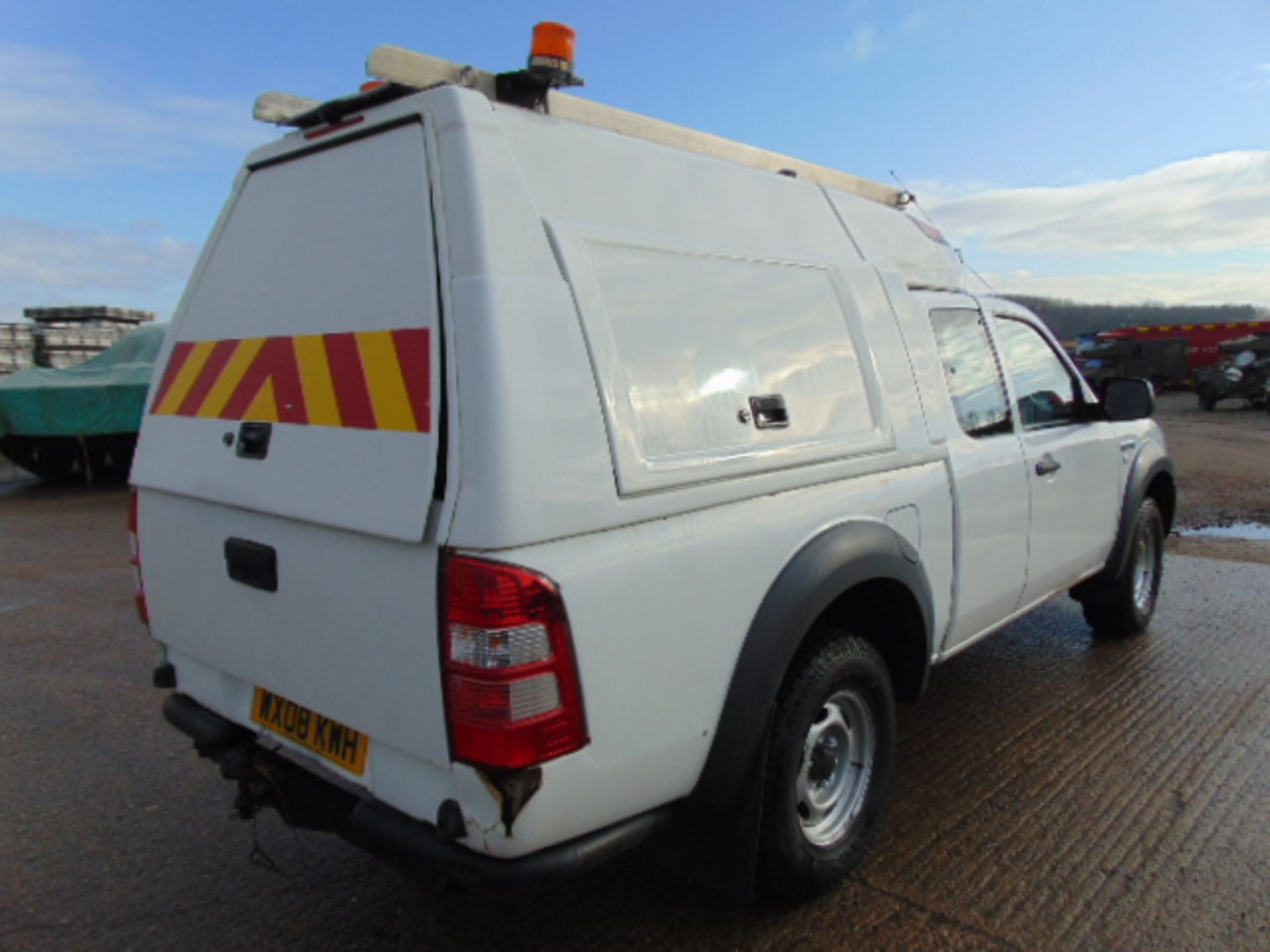 2008 Ford Ranger Super Cab 2.5TDCi 4x4 Pick Up C/W Toolbox Back - Image 6 of 23