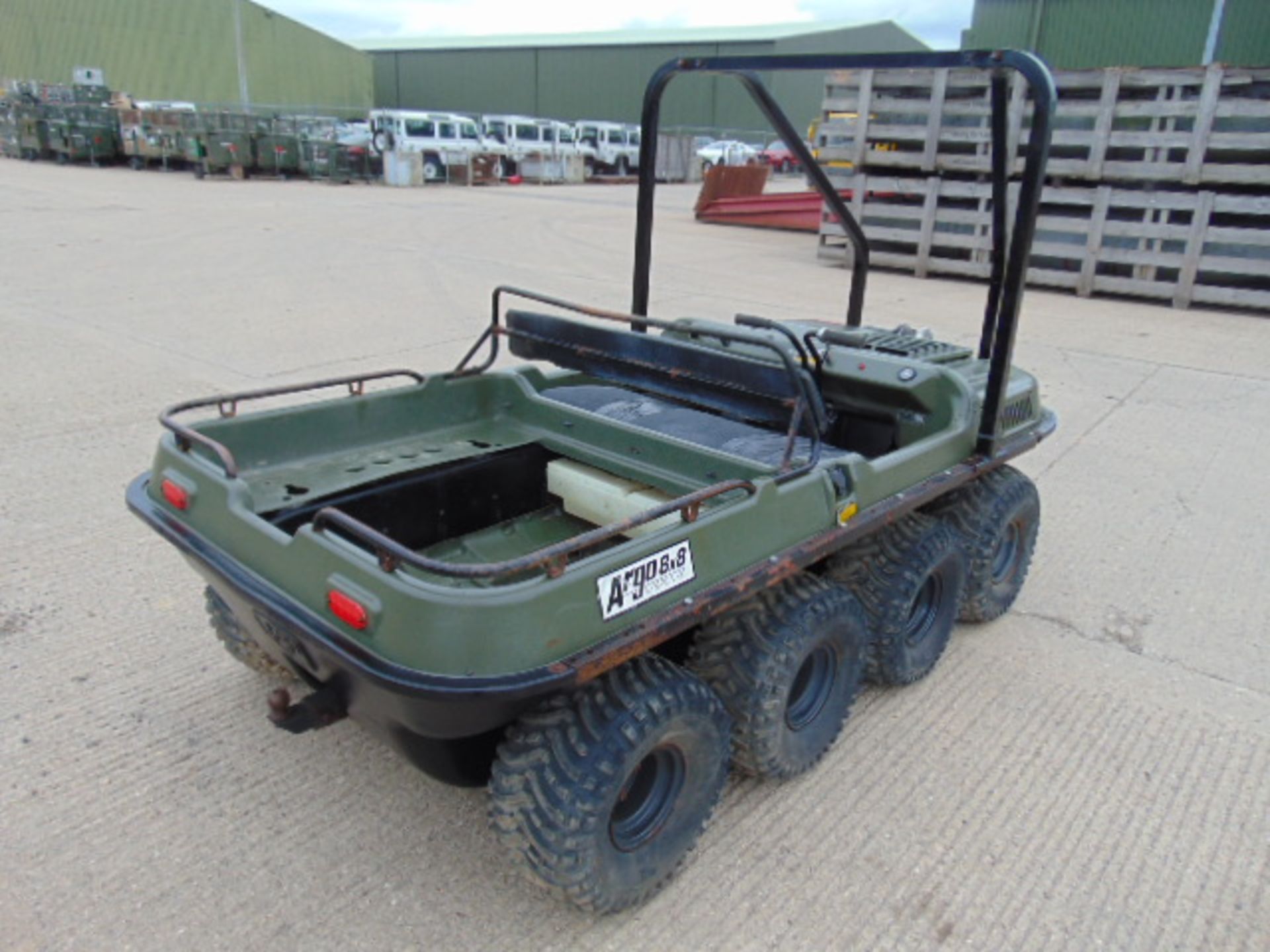 Argocat 8x8 Response Amphibious ATV with Front Mounted Winch - Image 7 of 28