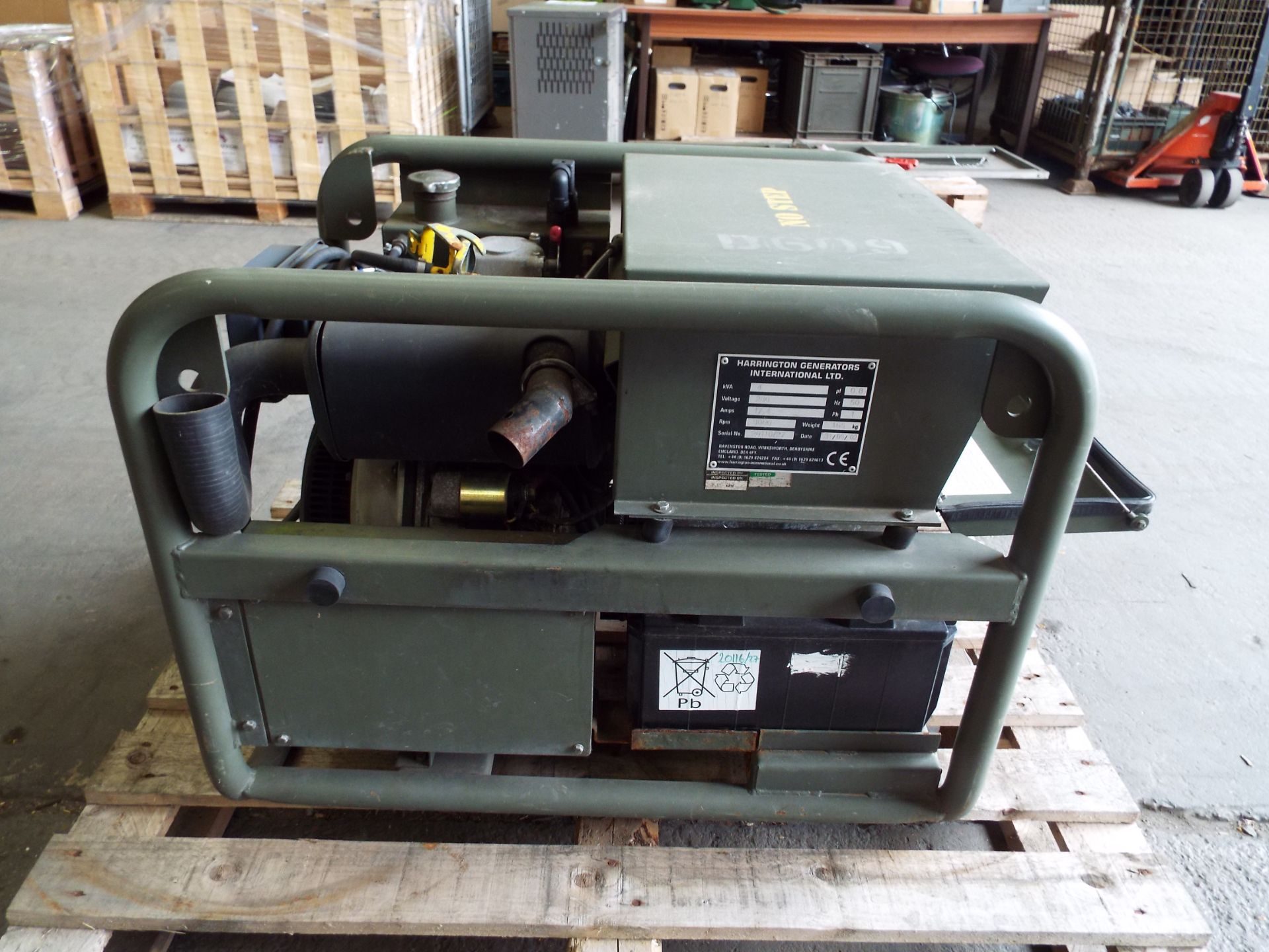 Harrington 4 kVA, 230V Diesel Generator - Image 6 of 10