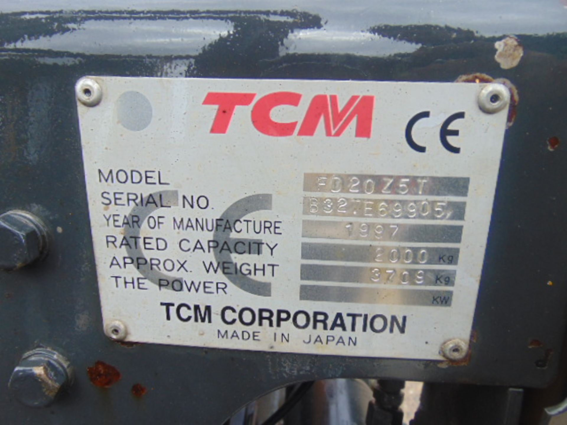 TCM FD20 Z5 T Counter Balance Diesel Container Forklift - Bild 15 aus 23