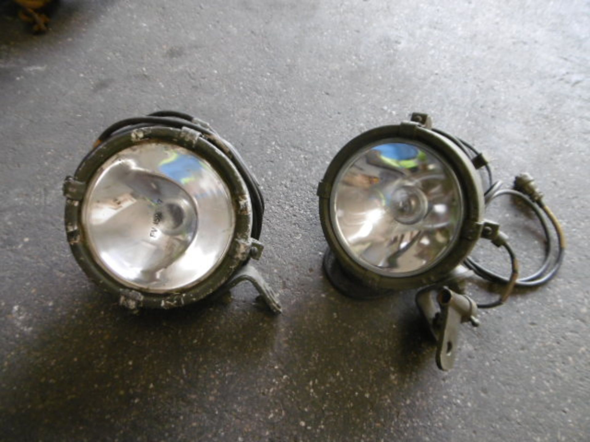 2 x AFV Vehicle Spot Lamps