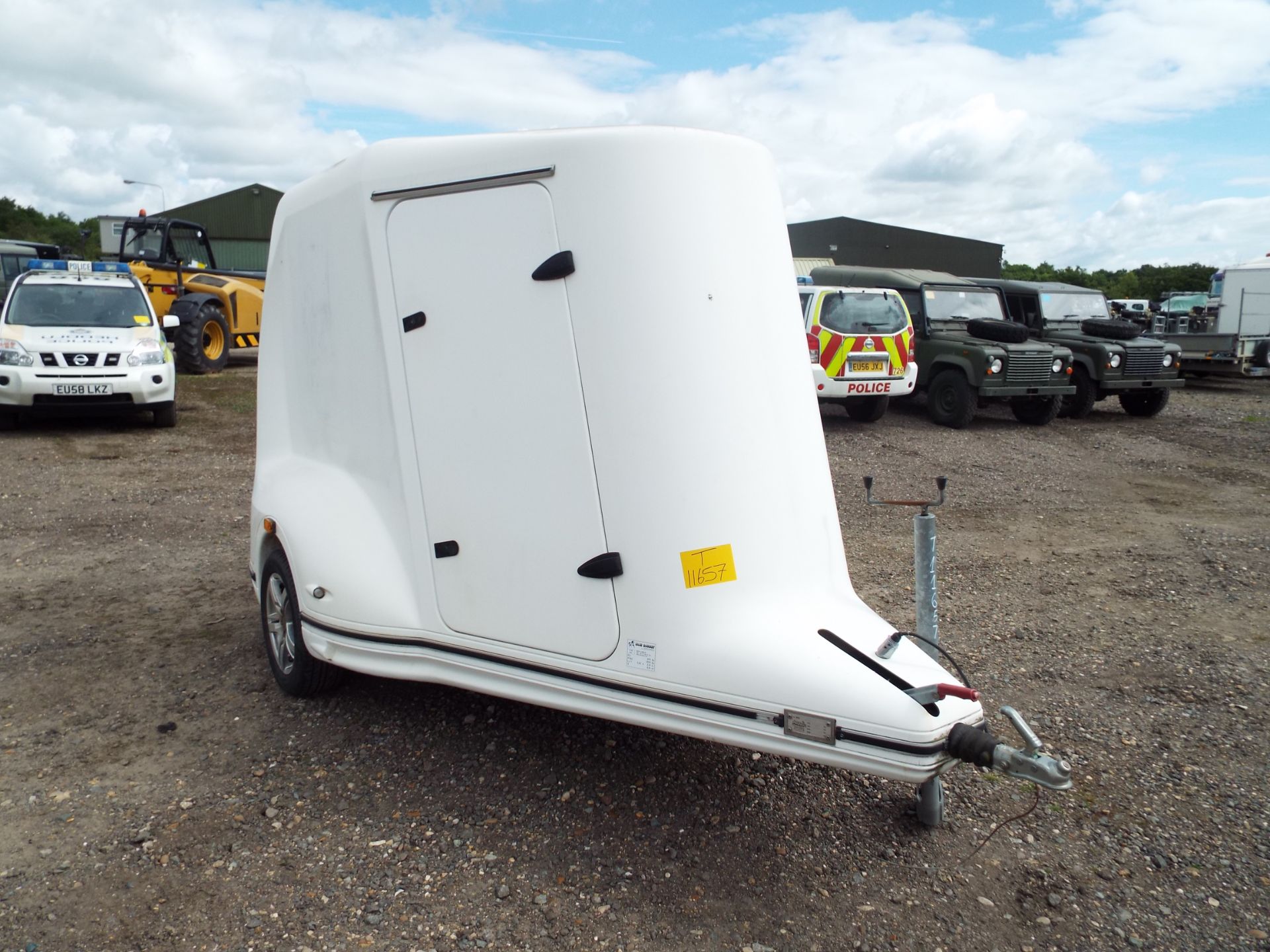 Single Axle Vans Barbot Box / Motorcycle Trailer