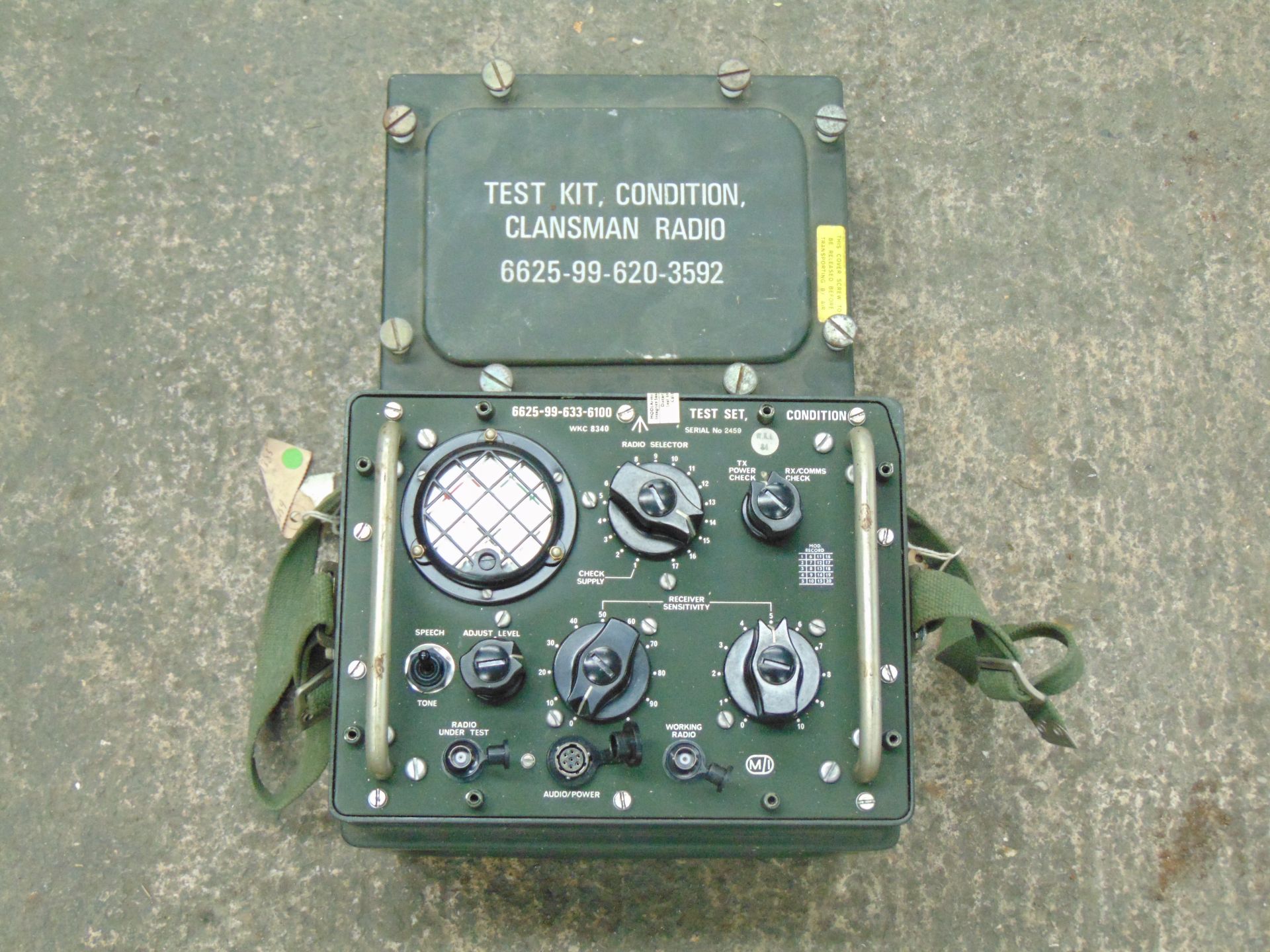 Clansman Radio Condition Test Kit