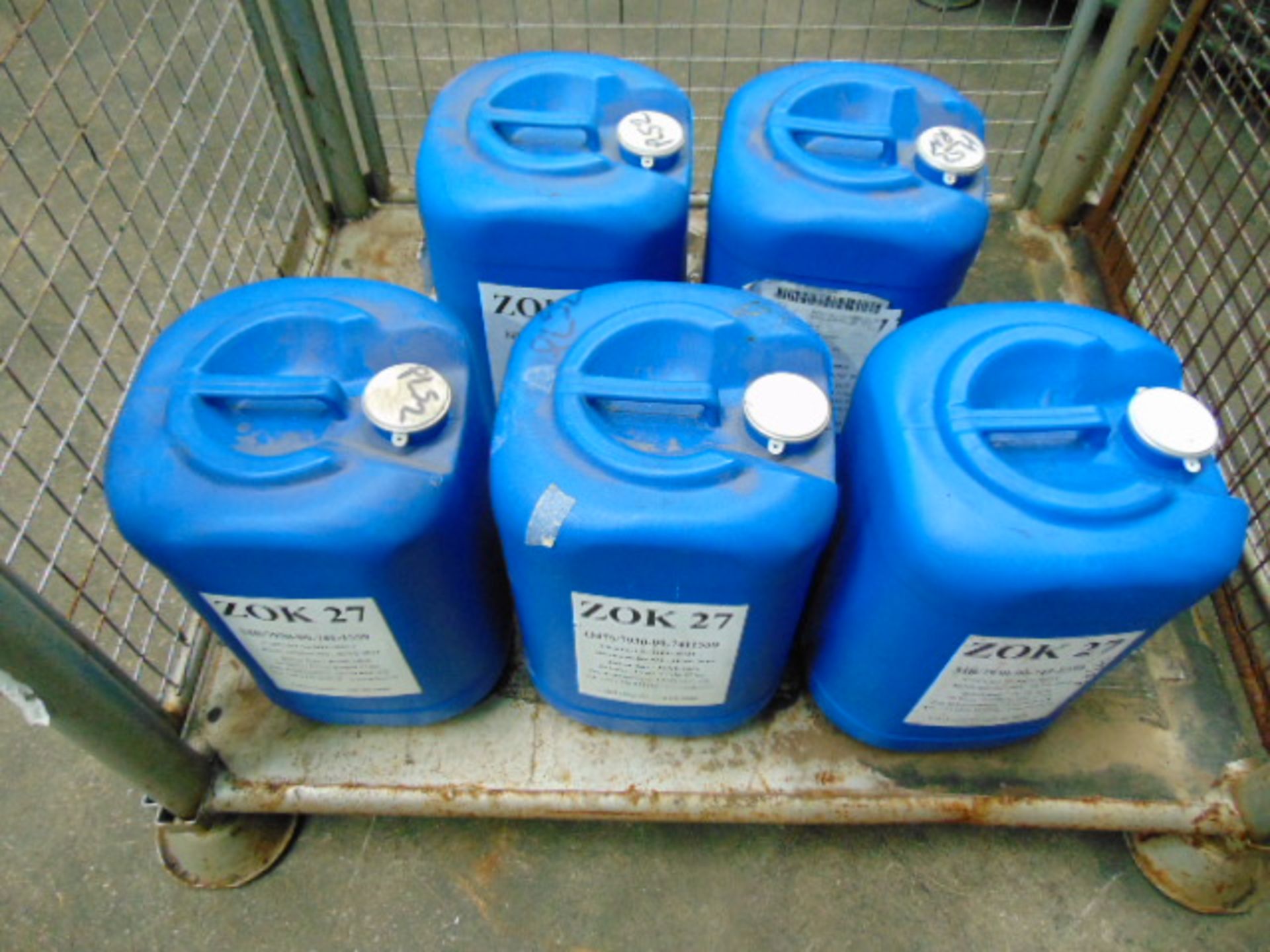 5 x 25 Ltr Zok 27