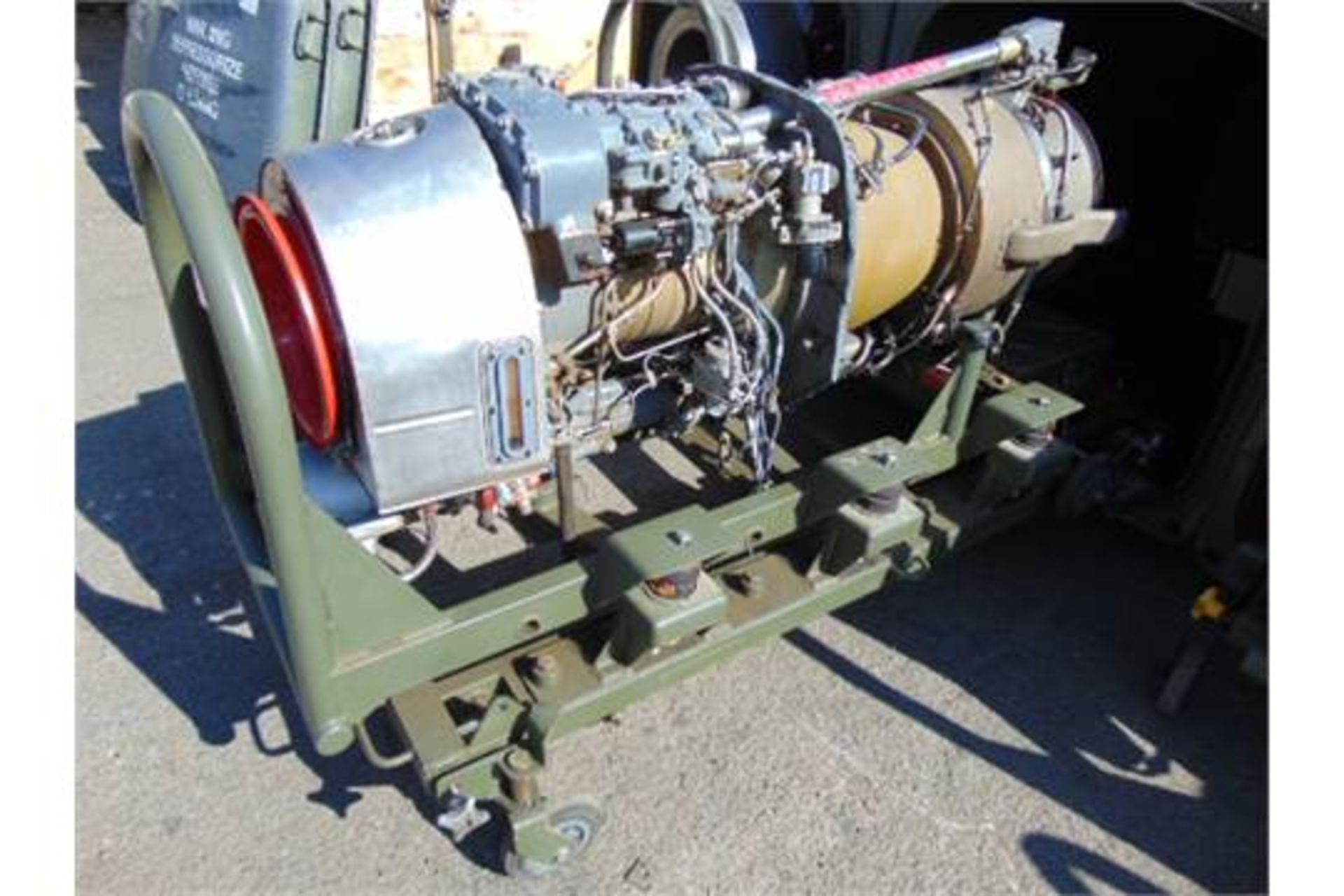 Rolls Royce / Turbomeca Turbine 3C4 Jet Engine 1300 SHP
