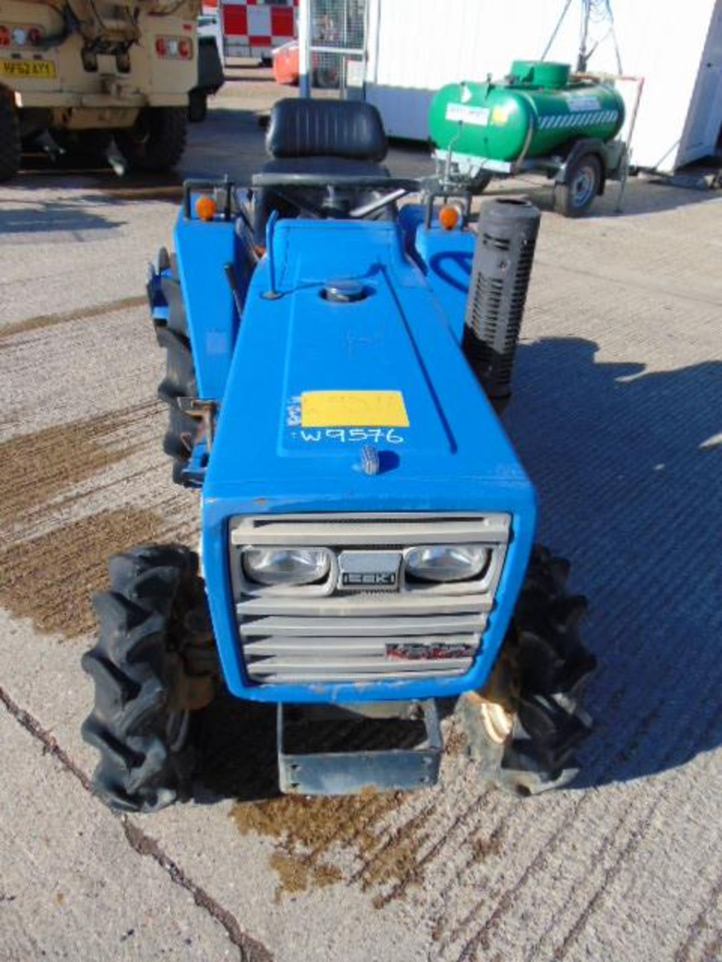 Iseki TU1600 Compact Tractor c/w Iseki SAR 1300 Rotovator 987 hours ONLY - Image 2 of 17