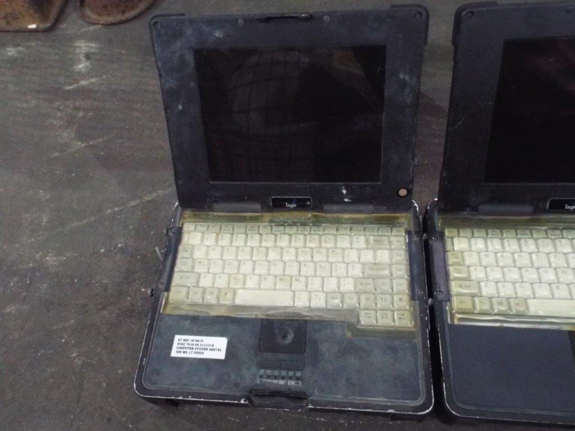 2 x Lago Systems Ruggedized Laptops - Image 3 of 9