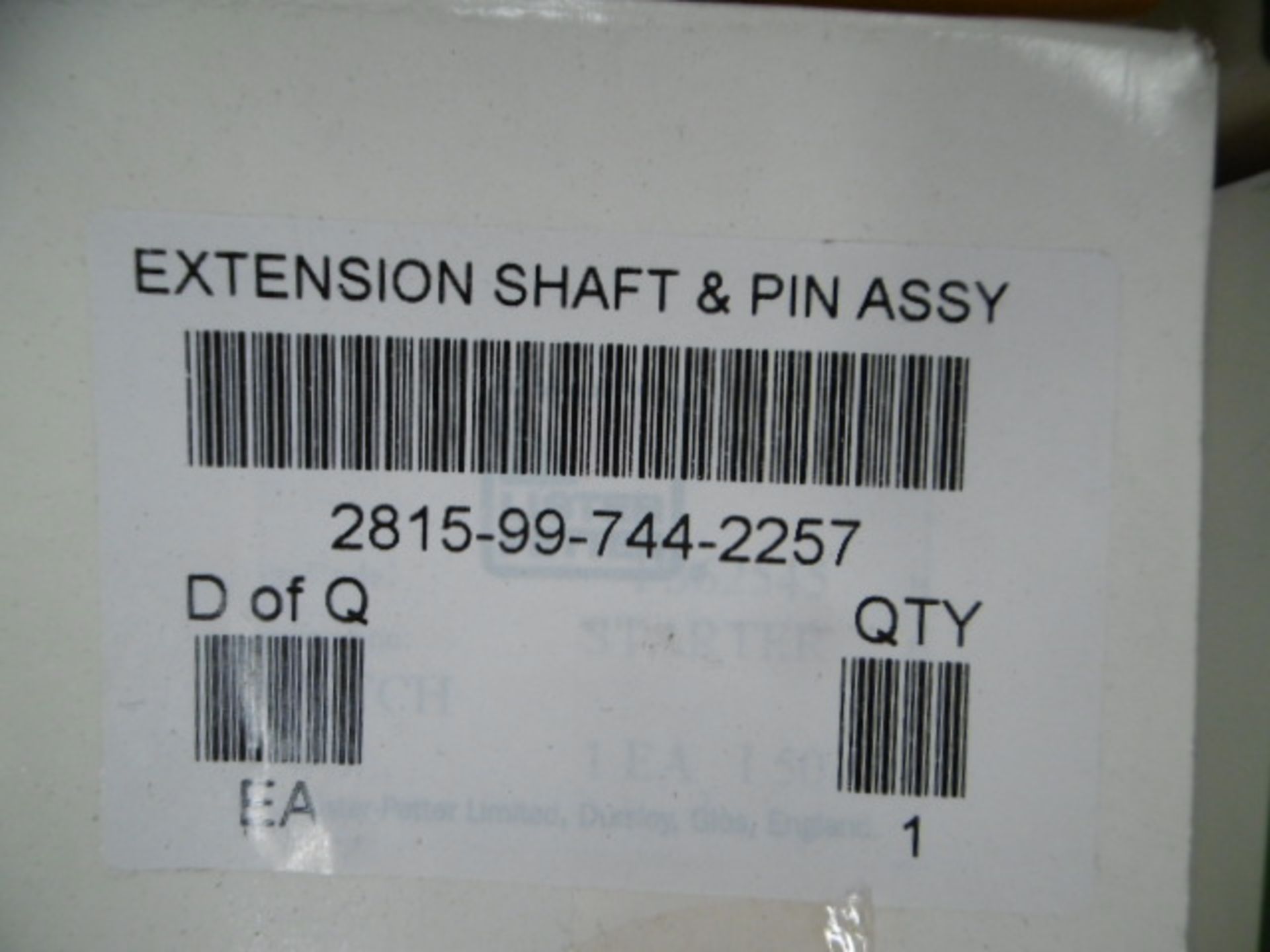 10 x Lister Petter Extension Shaft & Pin Assys - Image 4 of 4
