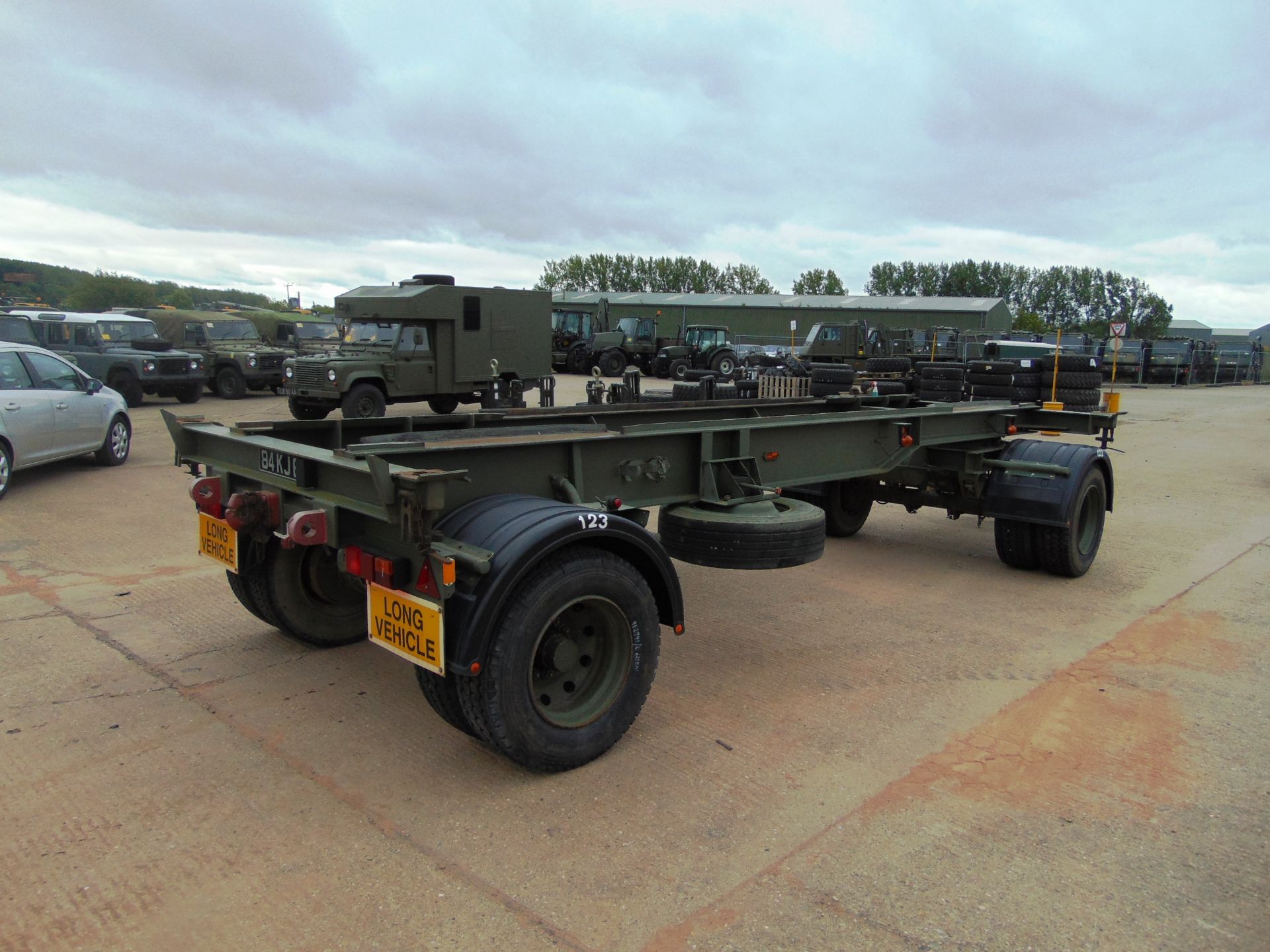 King DB 2 Axle 15 Tonne Skeletal drops/skip/container Trailer - Image 5 of 25
