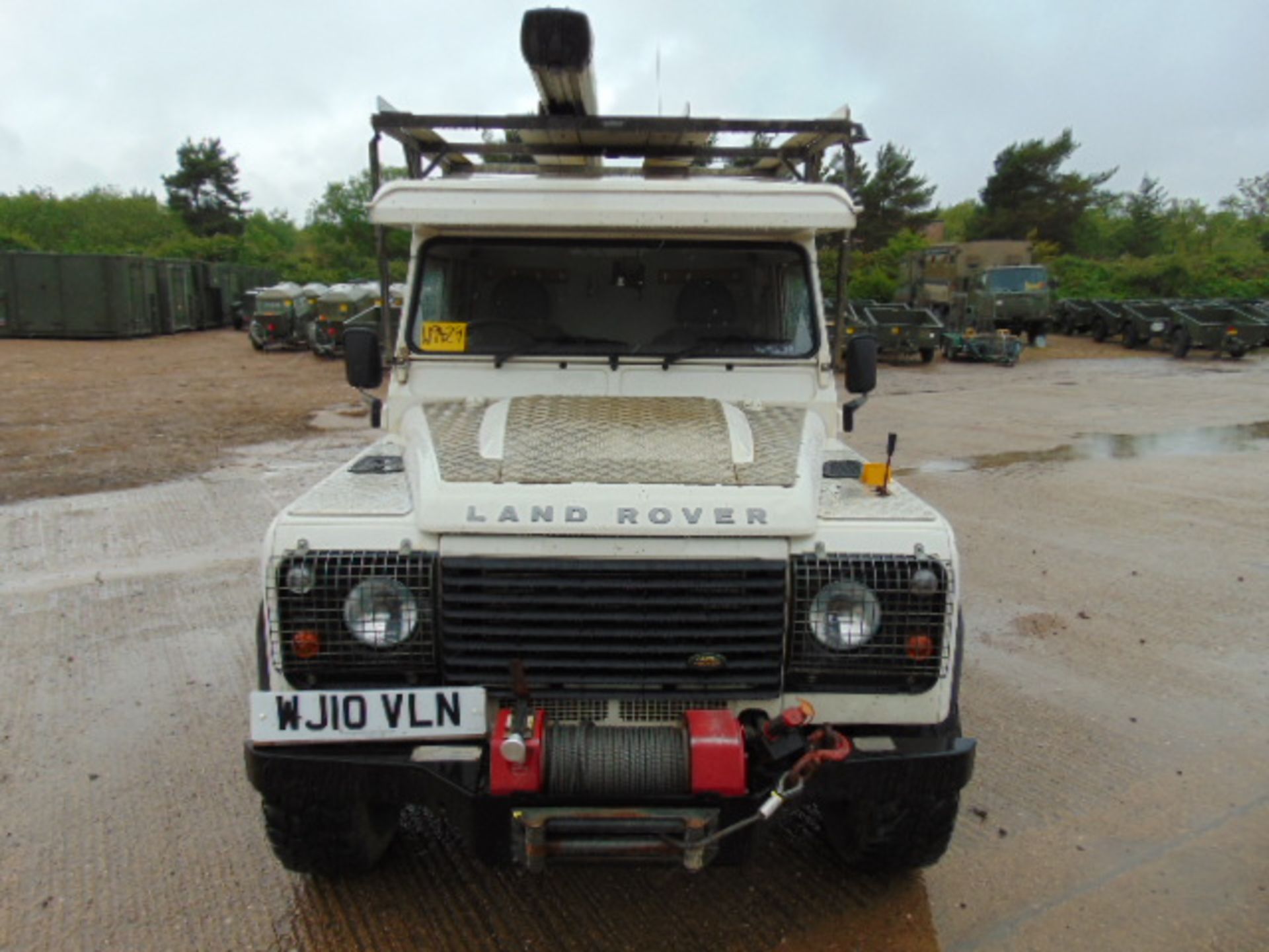 Land Rover Defender 110 Puma Hardtop 4x4 Special Utility (Mobile Workshop) complete with Winch - Image 2 of 29