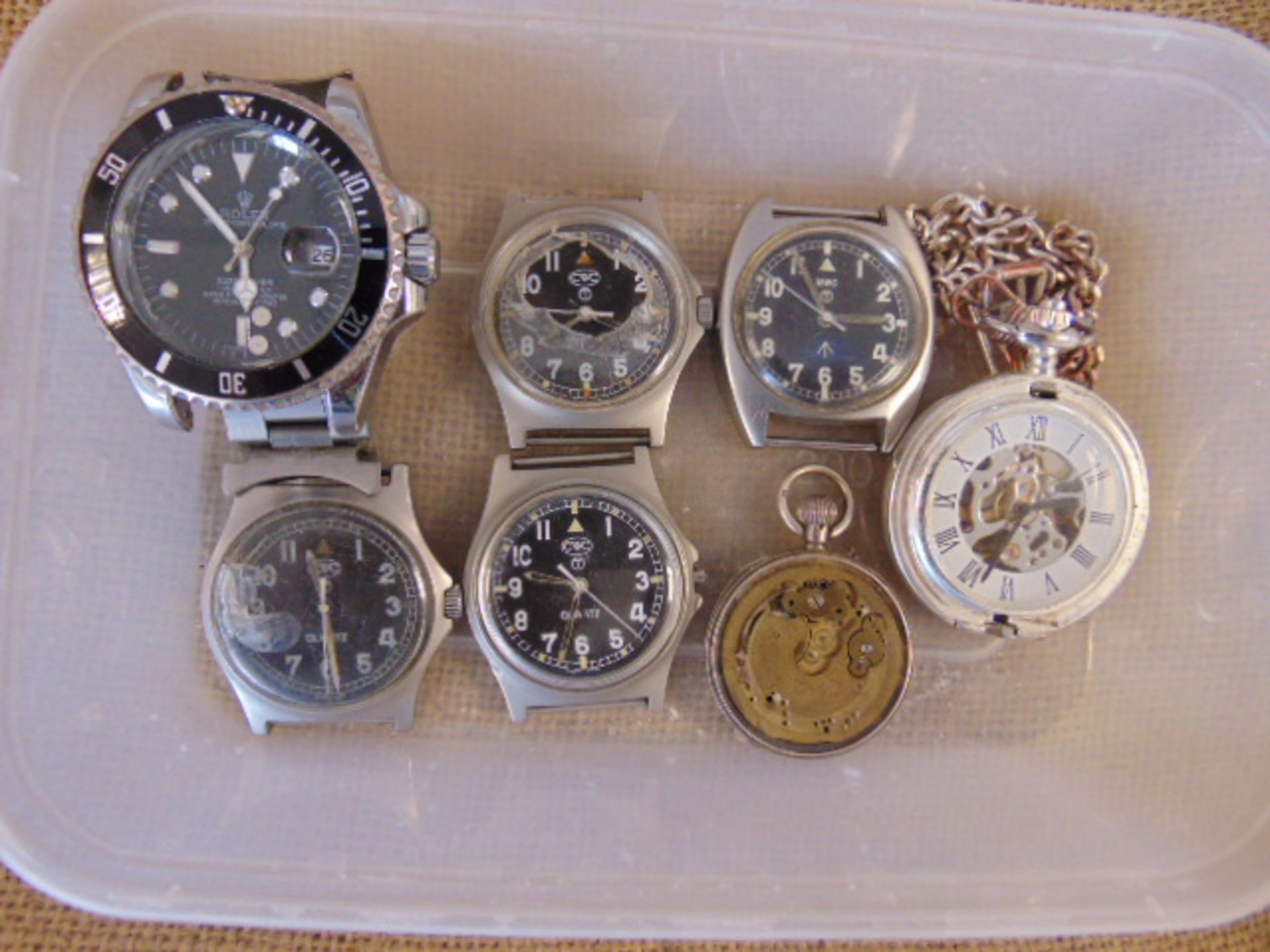 7 x Mixed Watches - Suitable for Spares or Repair