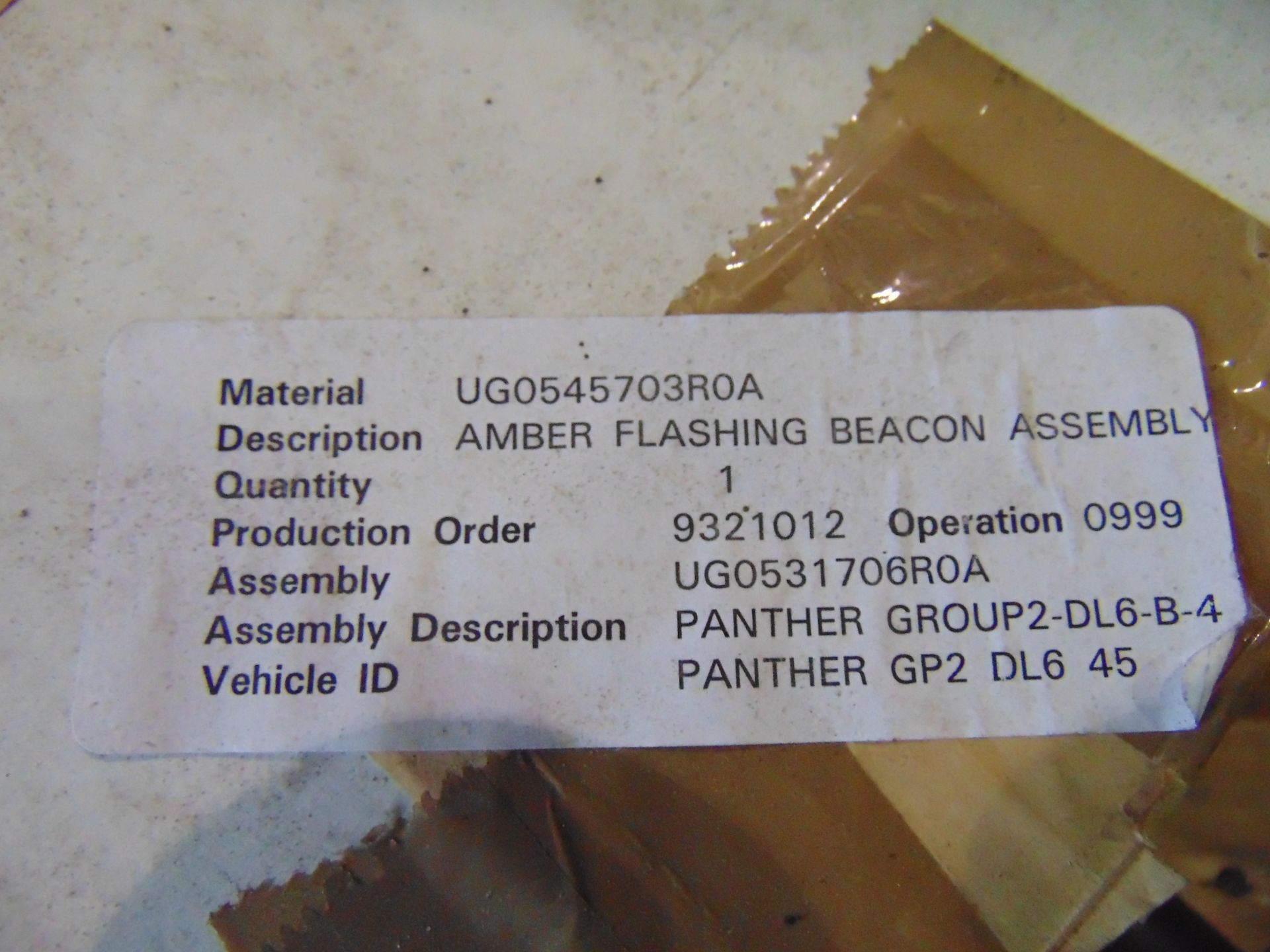 Unissued Pole Mounted Amber Flashing Beacon Assy - Image 5 of 5