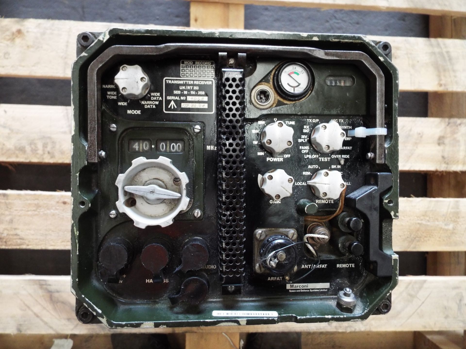 Clansman RT353 Transmitter Reciever