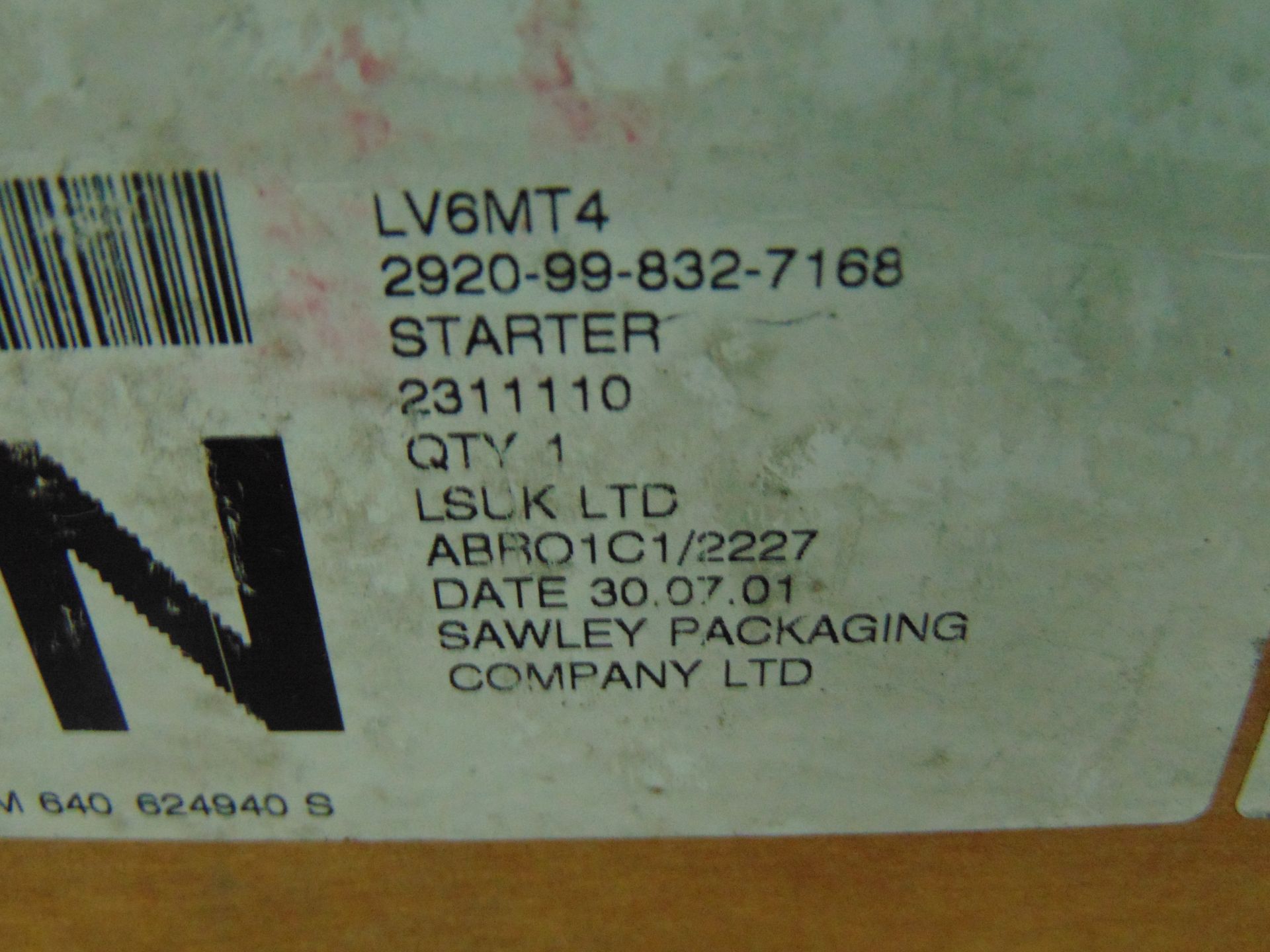 CAV S130L24 Starter Motor - Image 8 of 8