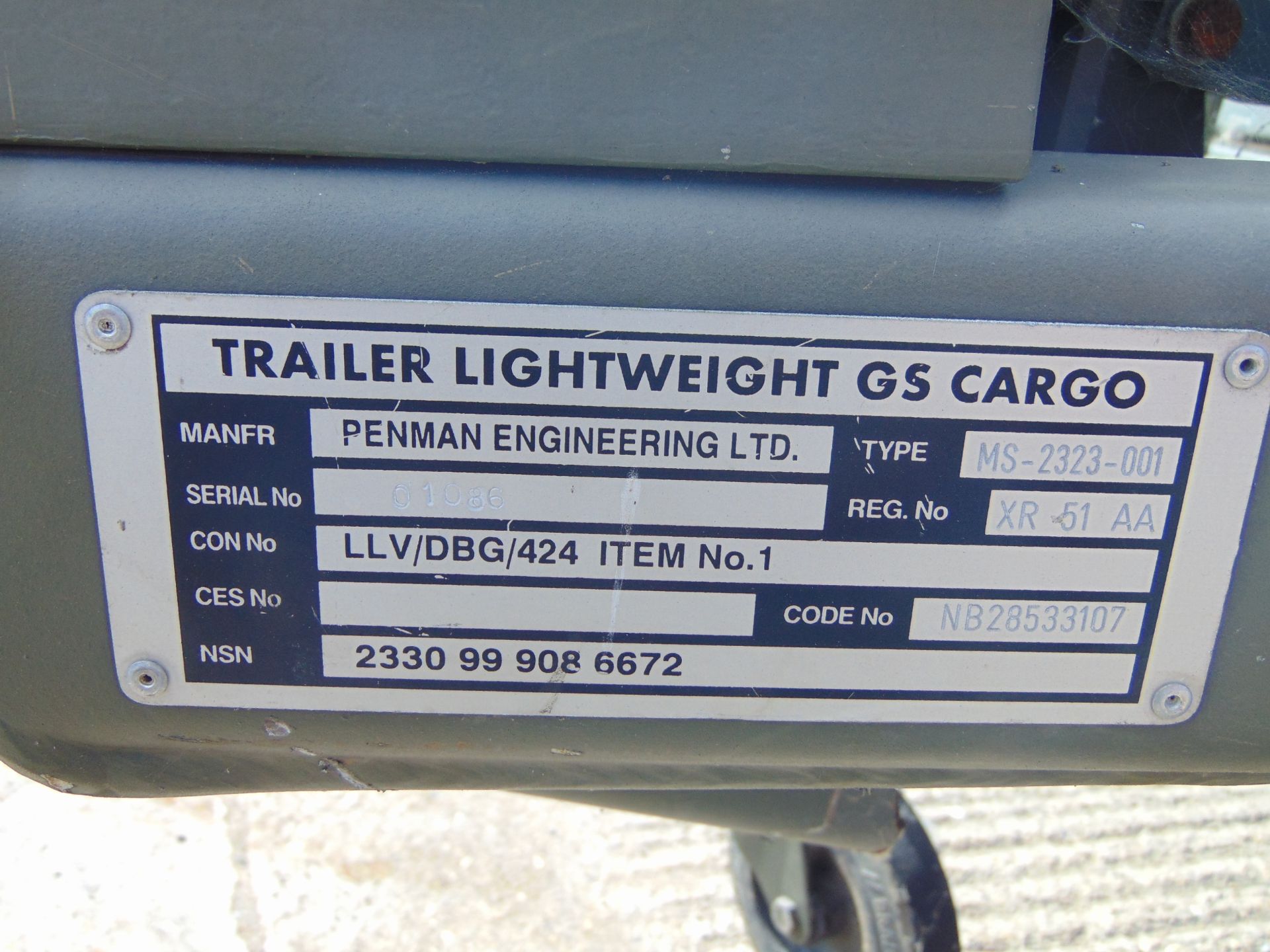 Penman General Lightweight Trailer - Image 13 of 19