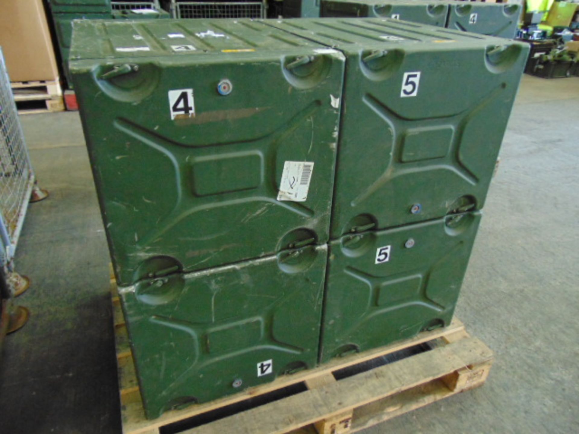 4 x Heavy Duty Zarges Aluminium Cases