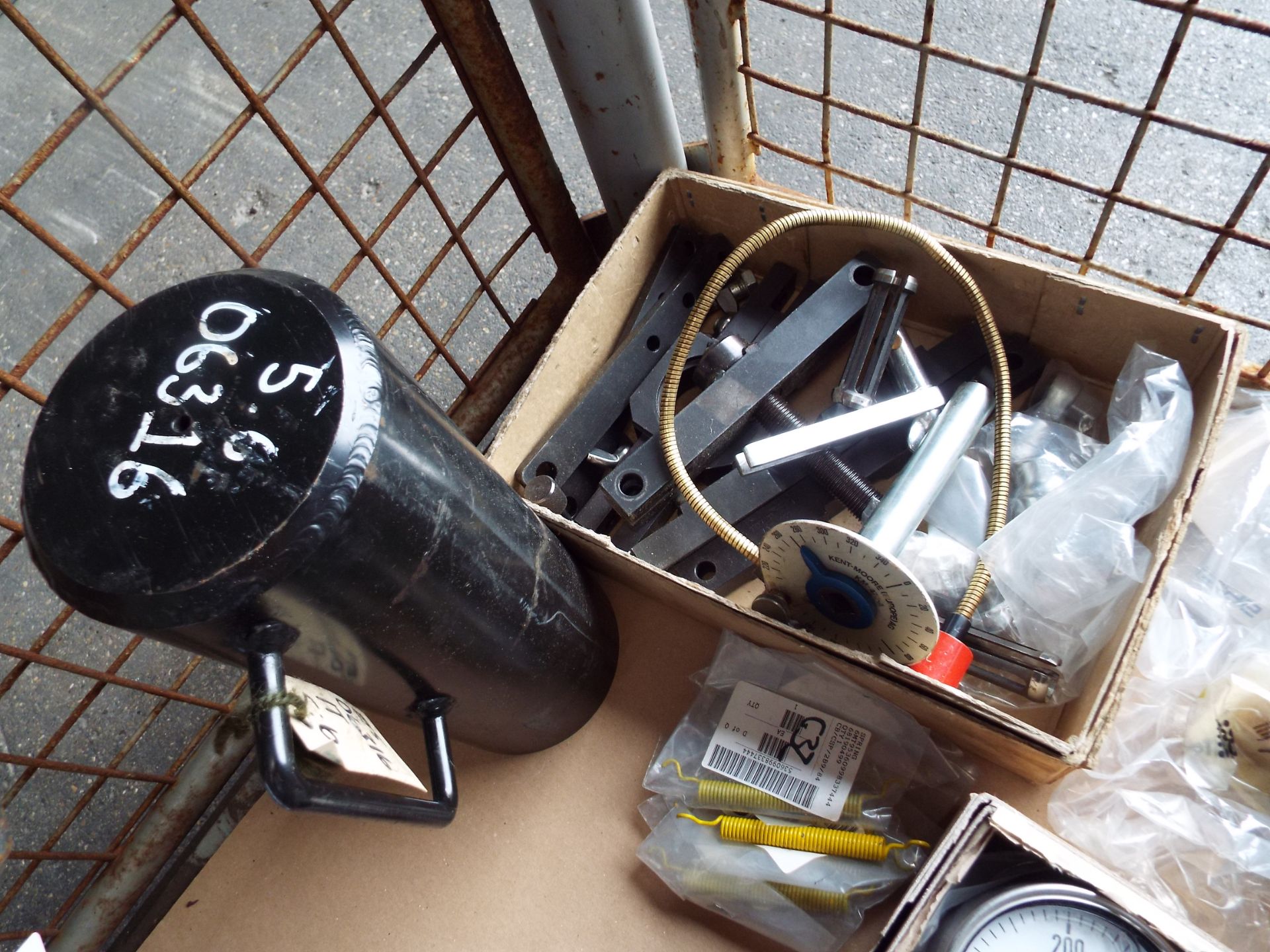 Mixed Stillage of Tools, Land Rover and Truck Parts inc Spanners, Pins, Switches, Cylinders etc - Image 6 of 14