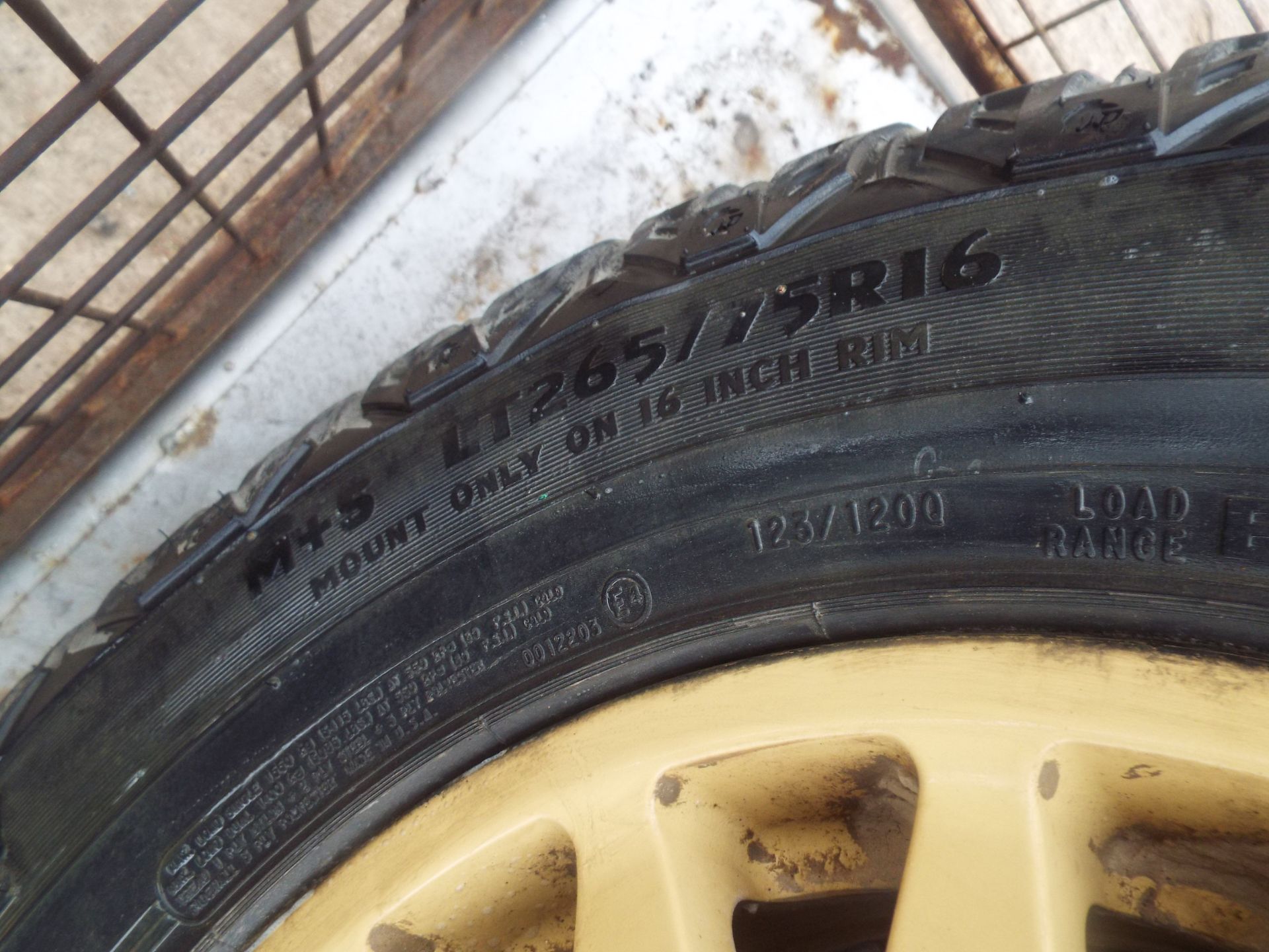 3 x WMIK Rims complete with Cooper STT LT265/75 R16 Tyres - Image 3 of 7