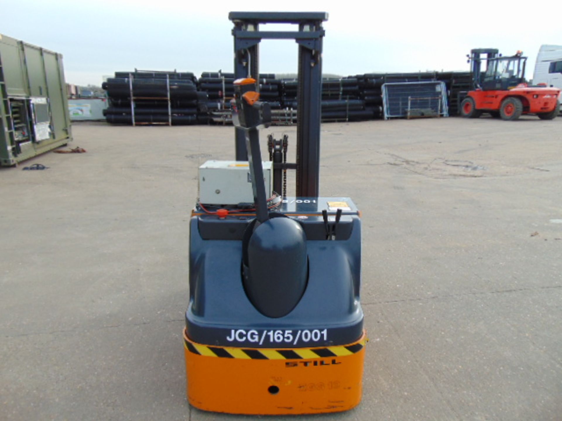 Still EGG10 Electric Pedestrian Pallet Stacker c/w Charger - Image 6 of 19