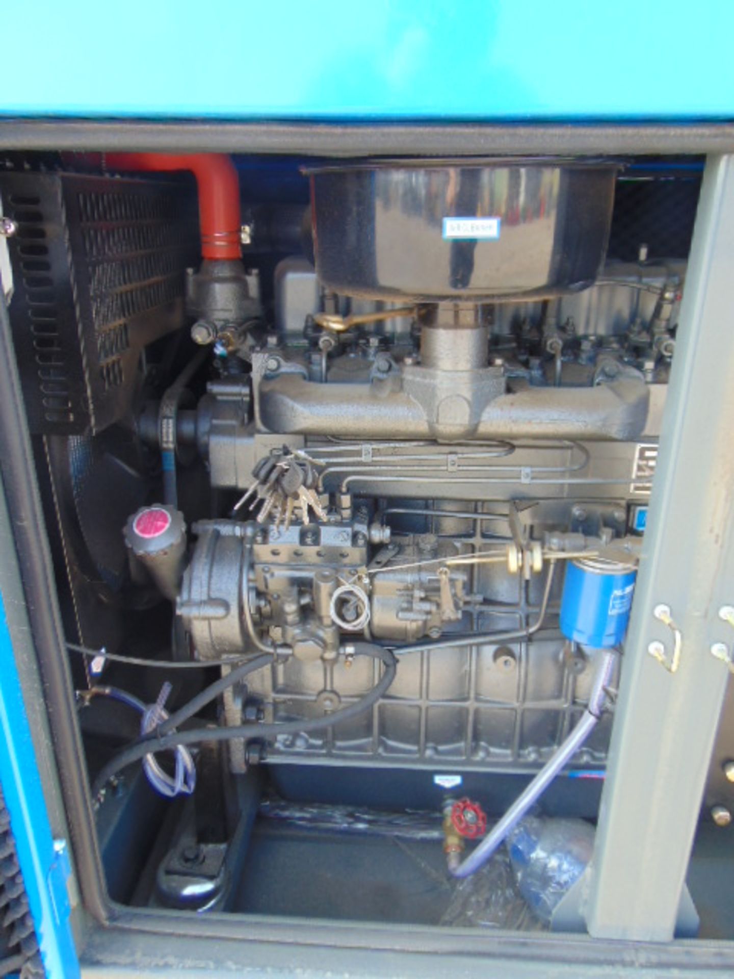 UNISSUED WITH TEST HOURS ONLY 50 KVA 3 Phase Silent Diesel Generator Set - Image 4 of 18