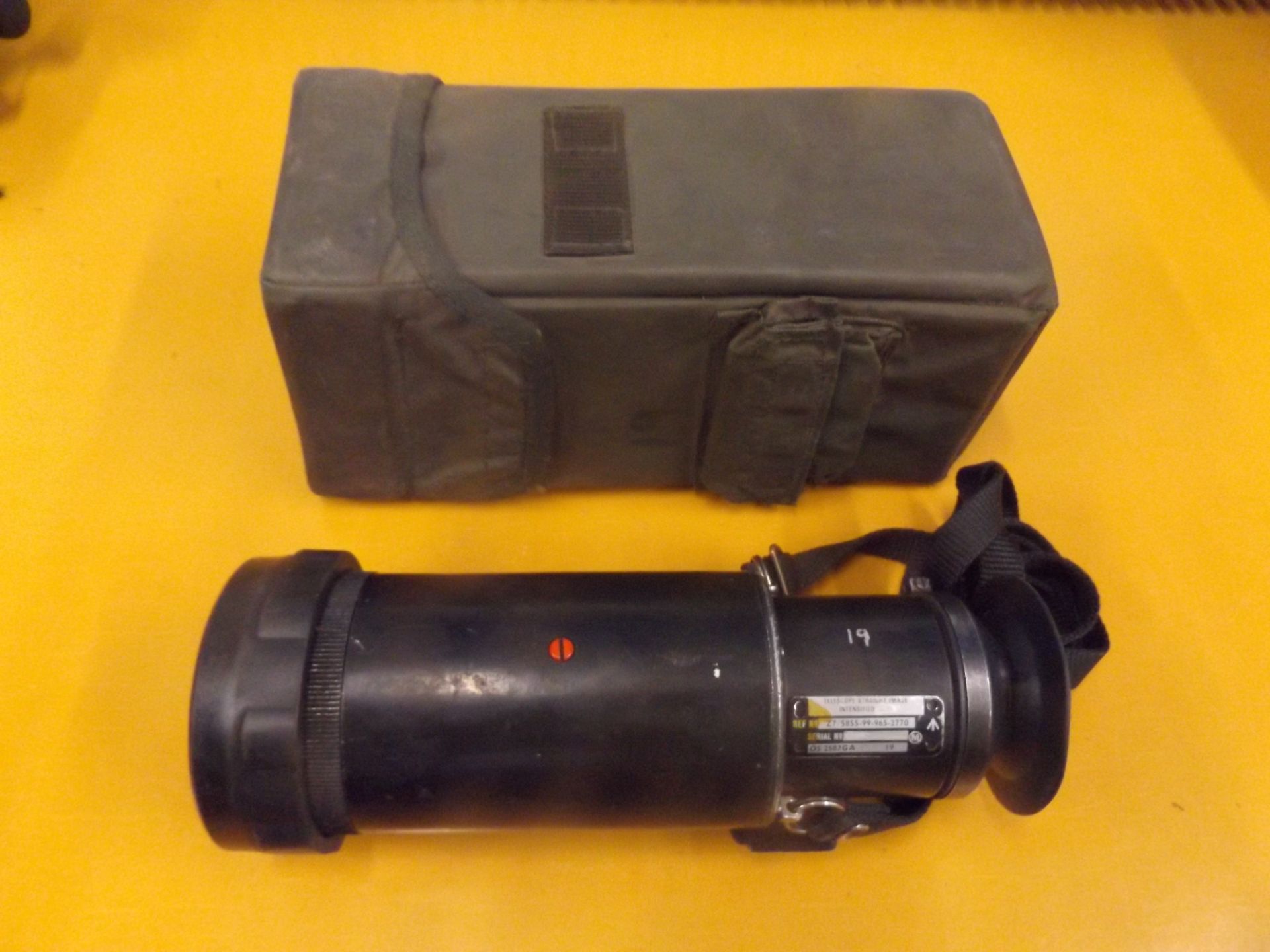 Telescope Straight Image Intensified L6A1 Scope - British Military Night Vision Pocket Scope