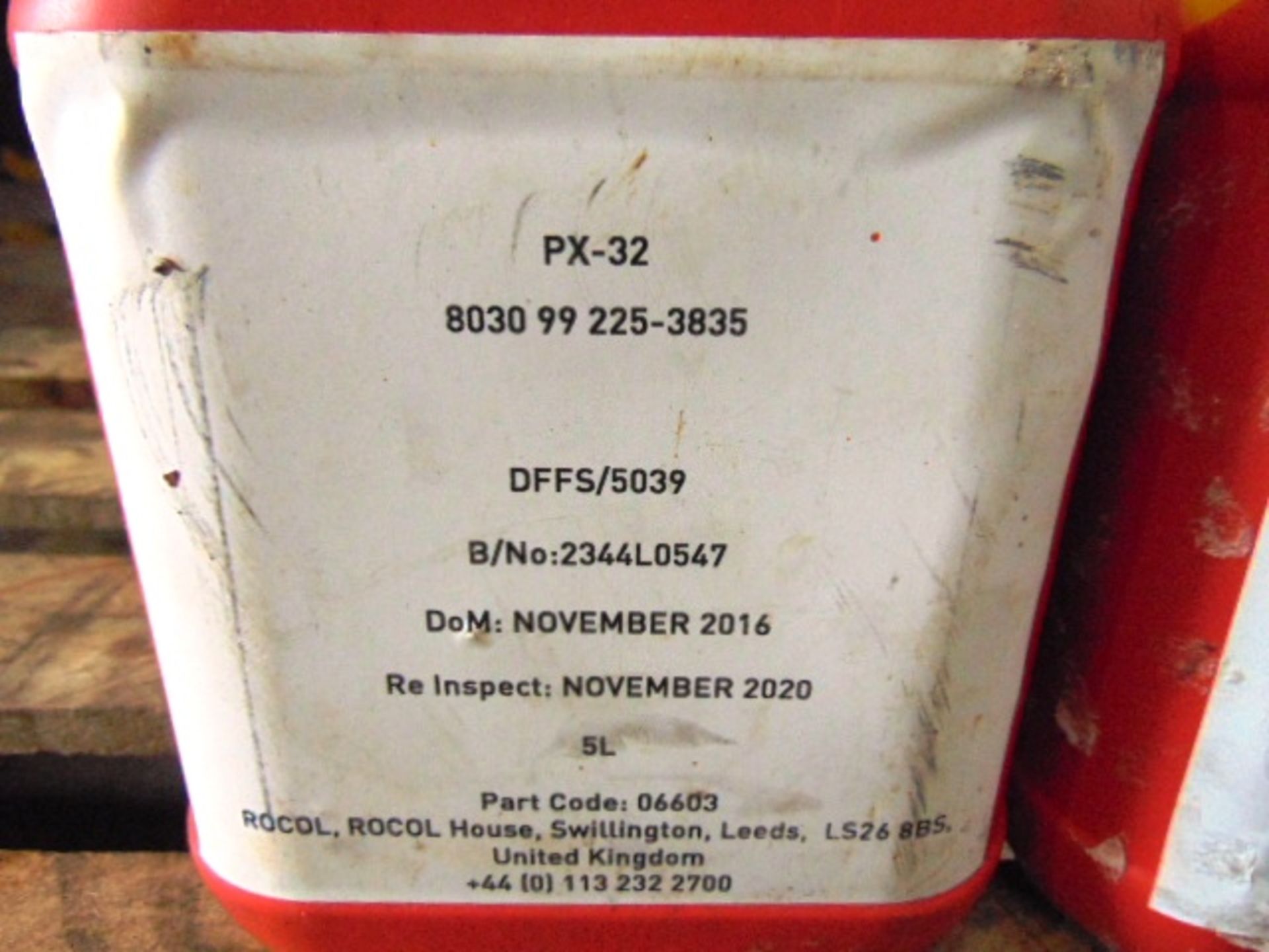 3 x Unissued 5L Tubs of Rocol PX-32 Corrosion Preventative - Image 3 of 3