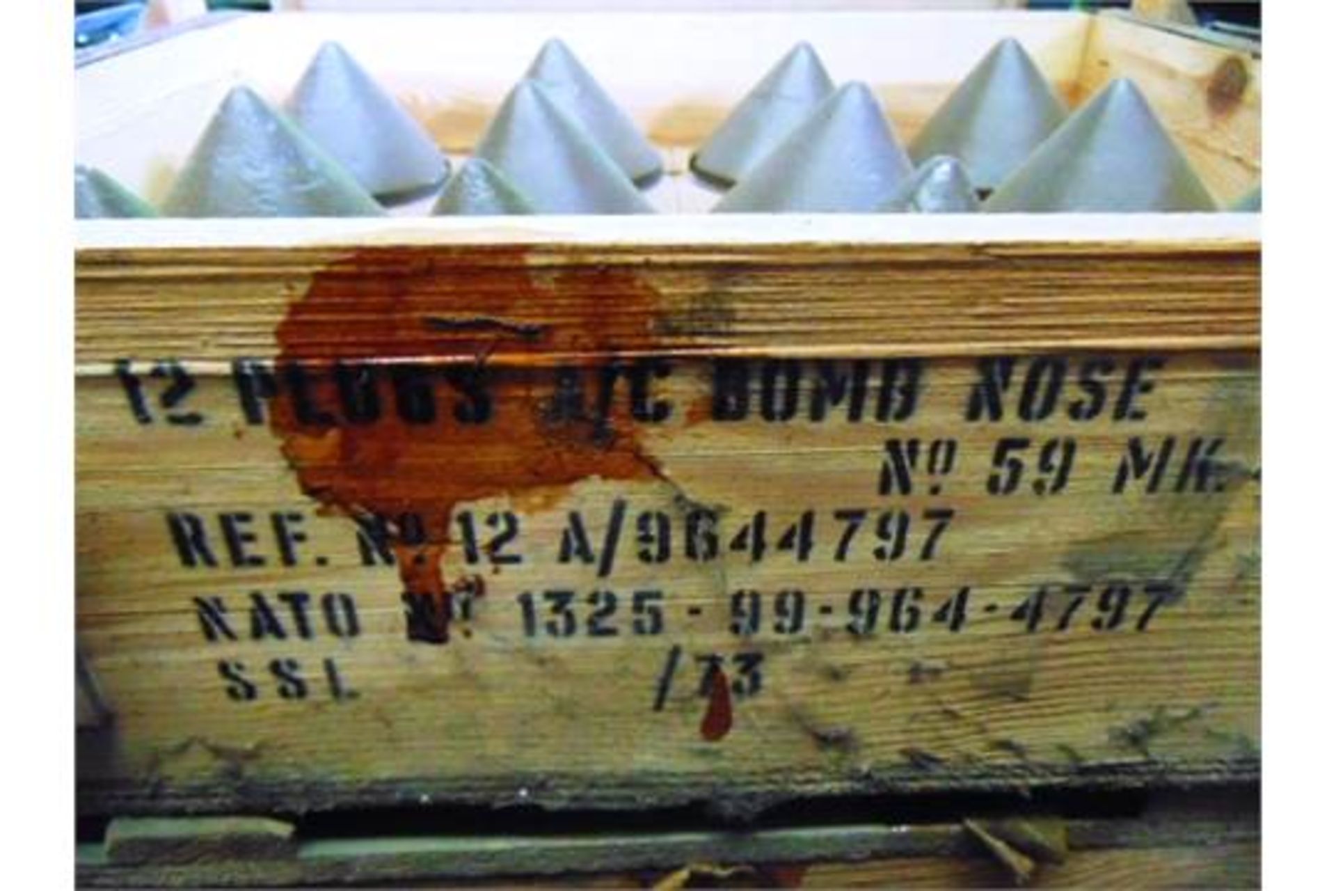 12 x No. 59 A/C Bomb Nose Plugs - Image 3 of 4