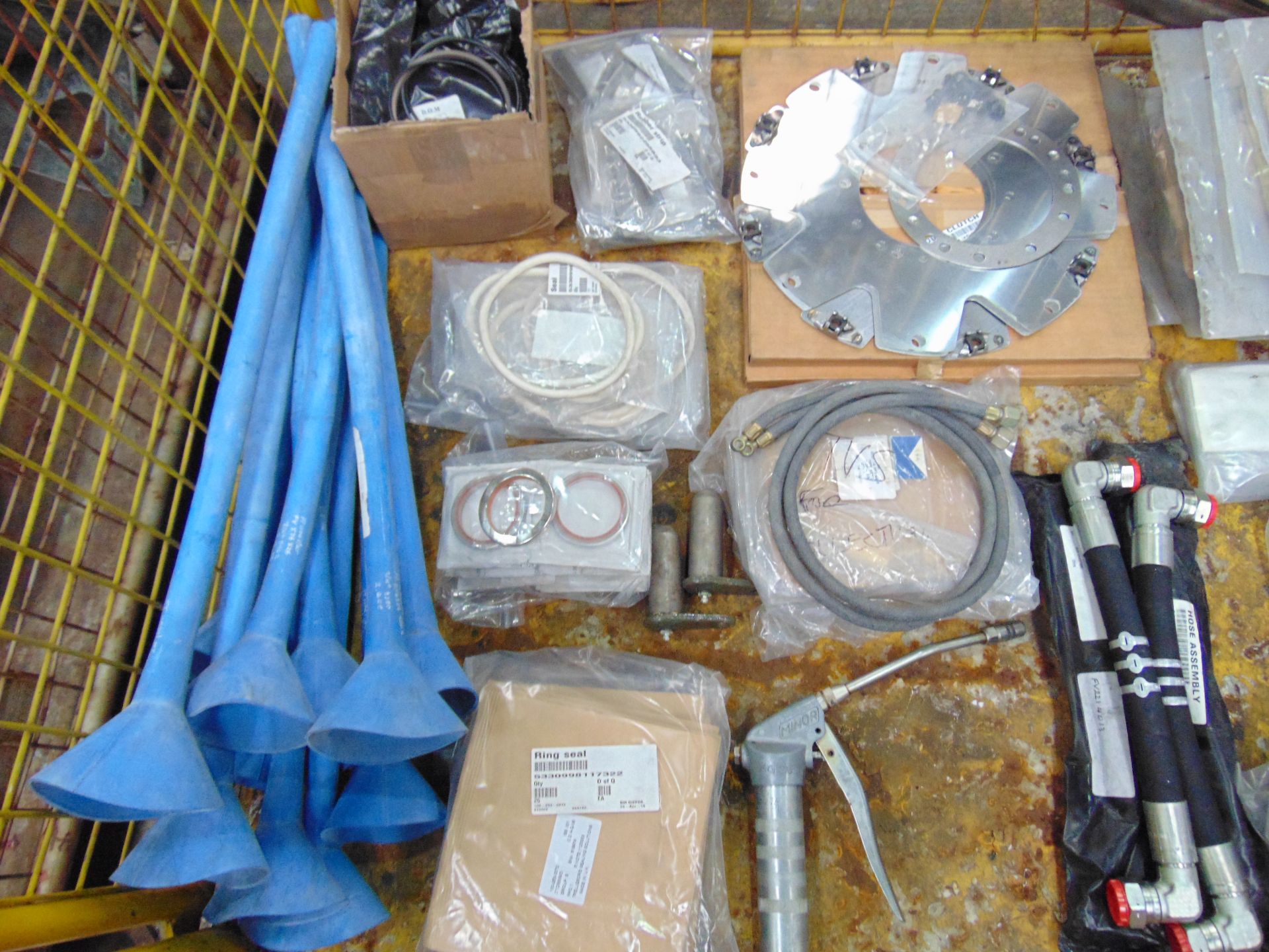 Mixed Stillage of Clutch Plates, Tie Rods, Seals etc - Image 2 of 9