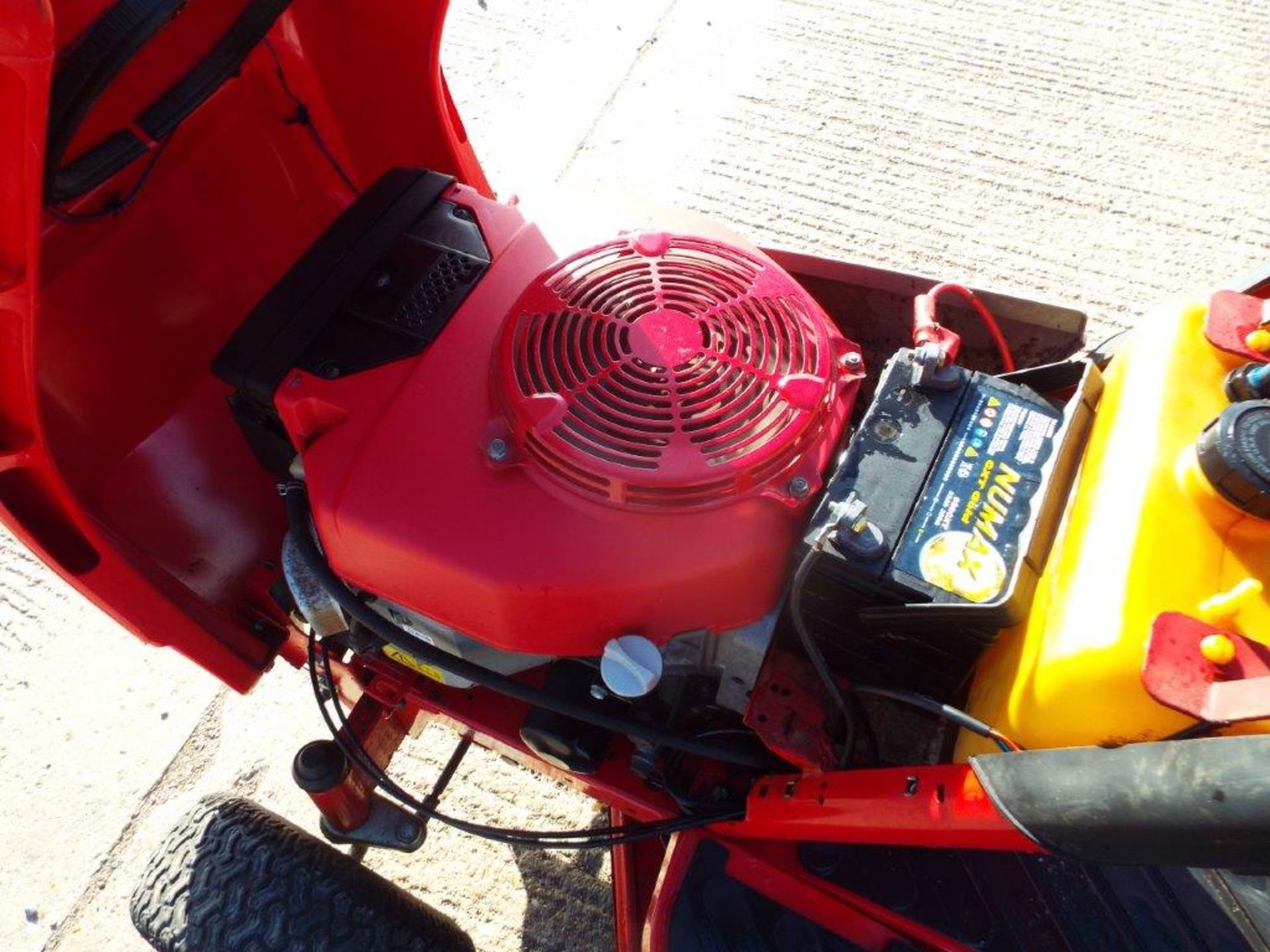 Countax C800H Ride On Mower with Rear Brush and Grass Collector - Image 18 of 20