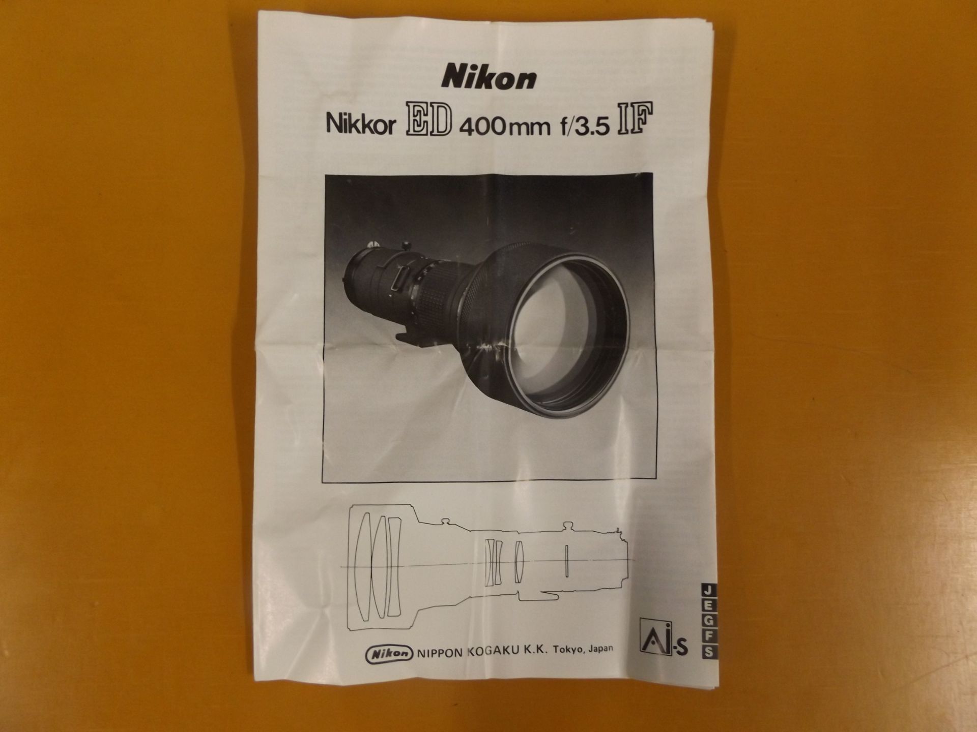 Nikon Nikkor ED 400mm f/3.5 IF Lense with Leather Case - Image 10 of 10