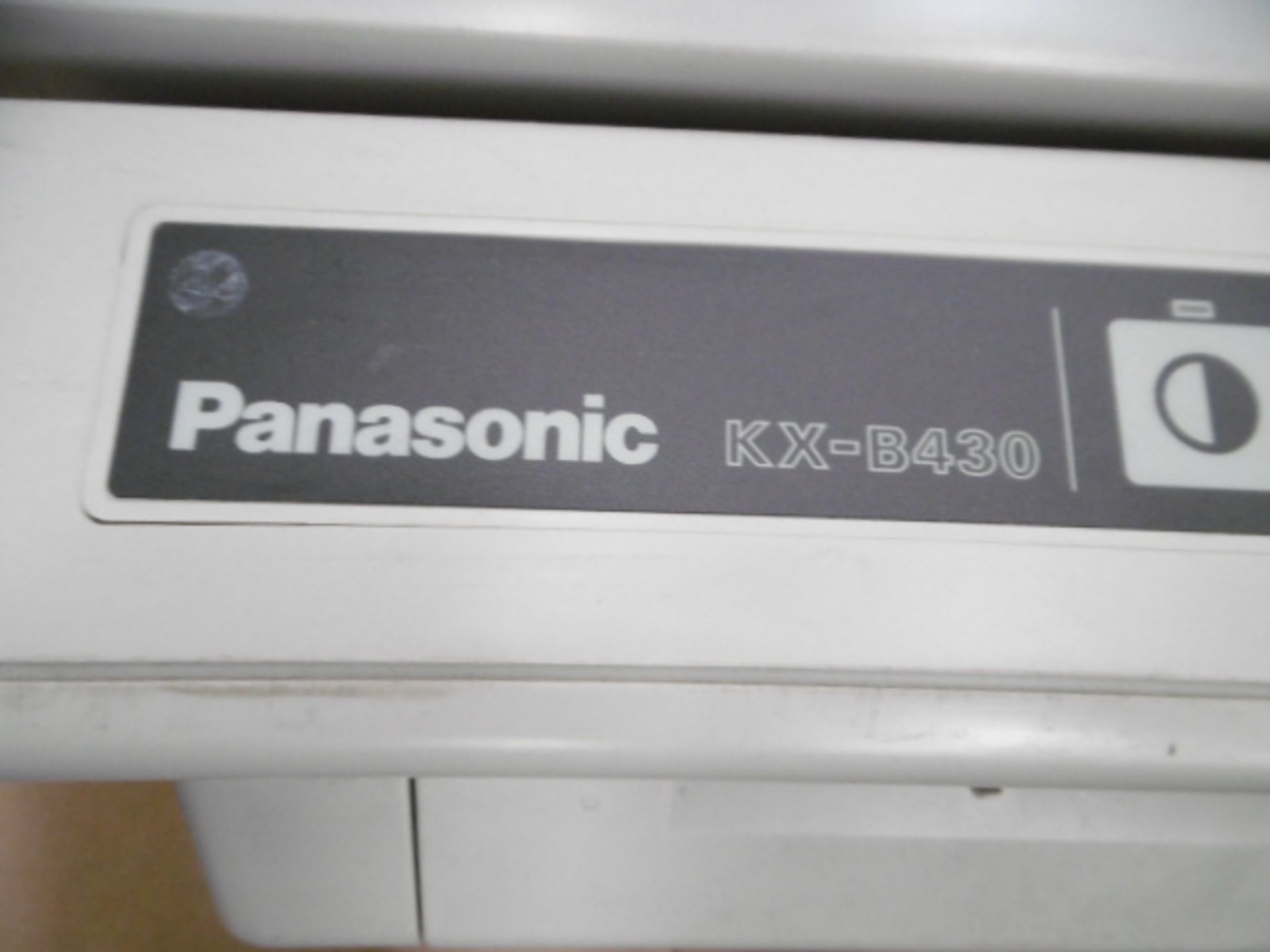 Panasonic KX-B430 Four-Screen Electronic Print Board - Image 6 of 6