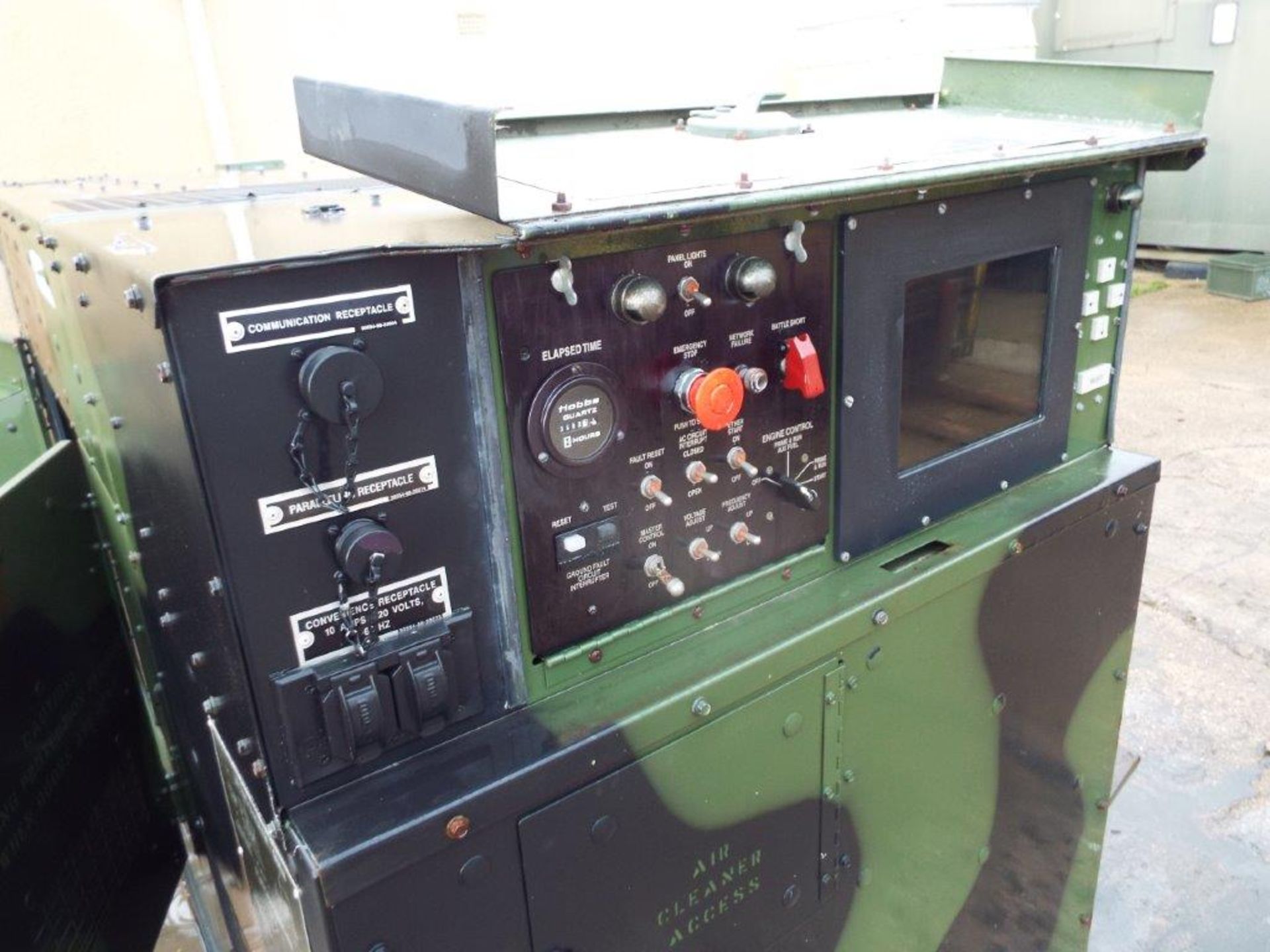 MEP-806B John Deere Diesel Powered 3 phase 60KW-50/60HZ Generator - Image 10 of 21