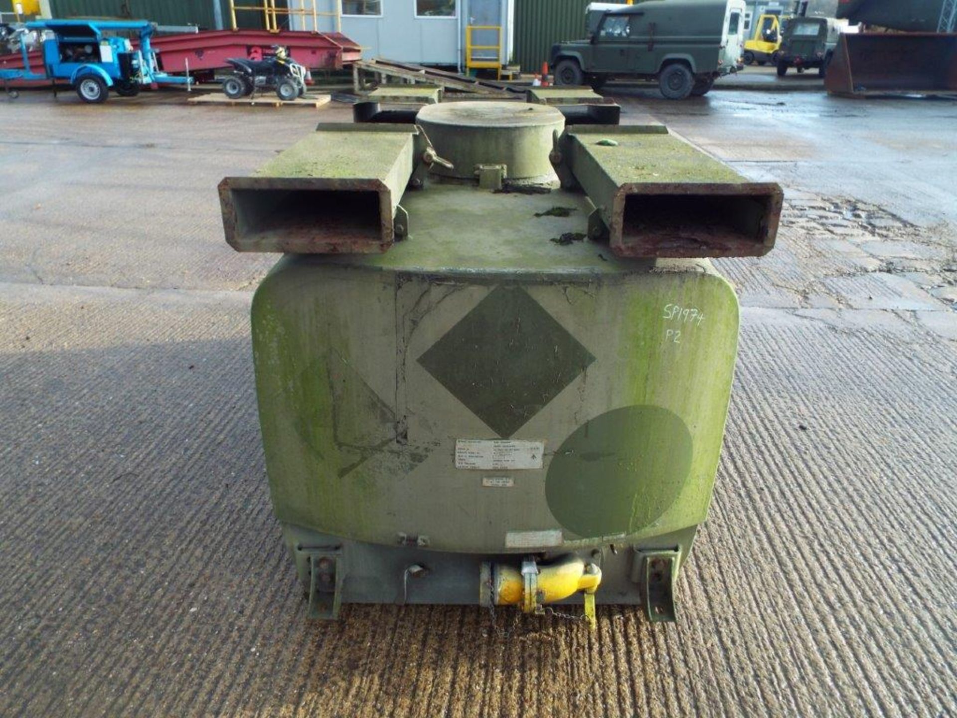 Gloster Saro 2,200Ltr Aluminium Fuel/Fluid Distribution Tank - Image 4 of 8