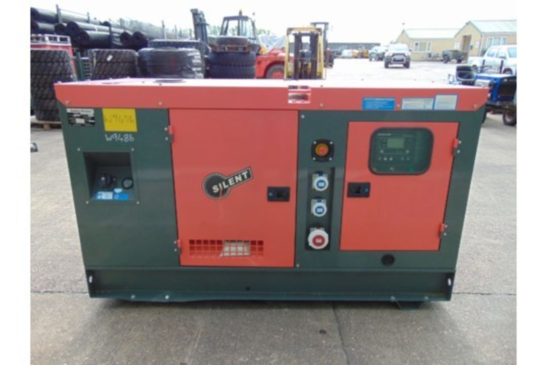 UNISSUED 50 KVA 3 Phase Silent Diesel Generator Set