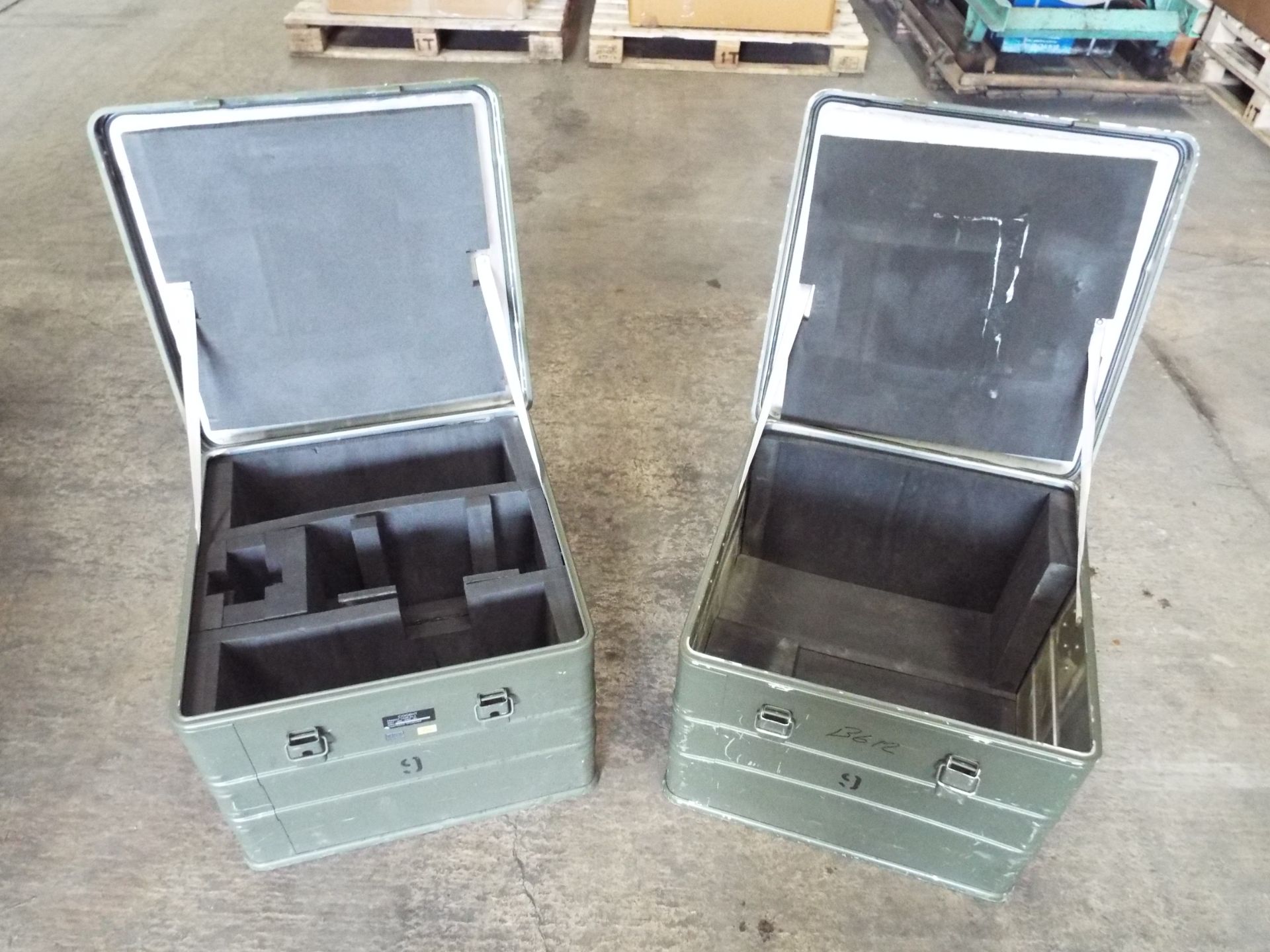 2 x Heavy Duty Zarges Aluminium Cases - Bild 2 aus 6