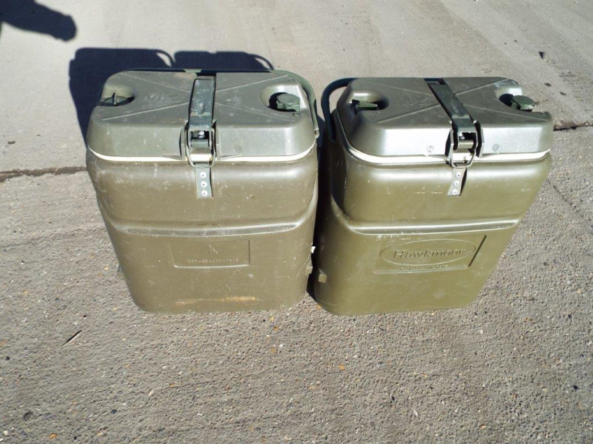 2 x British Army Norwegian Food and Drinks Container/Cooler - Image 2 of 6