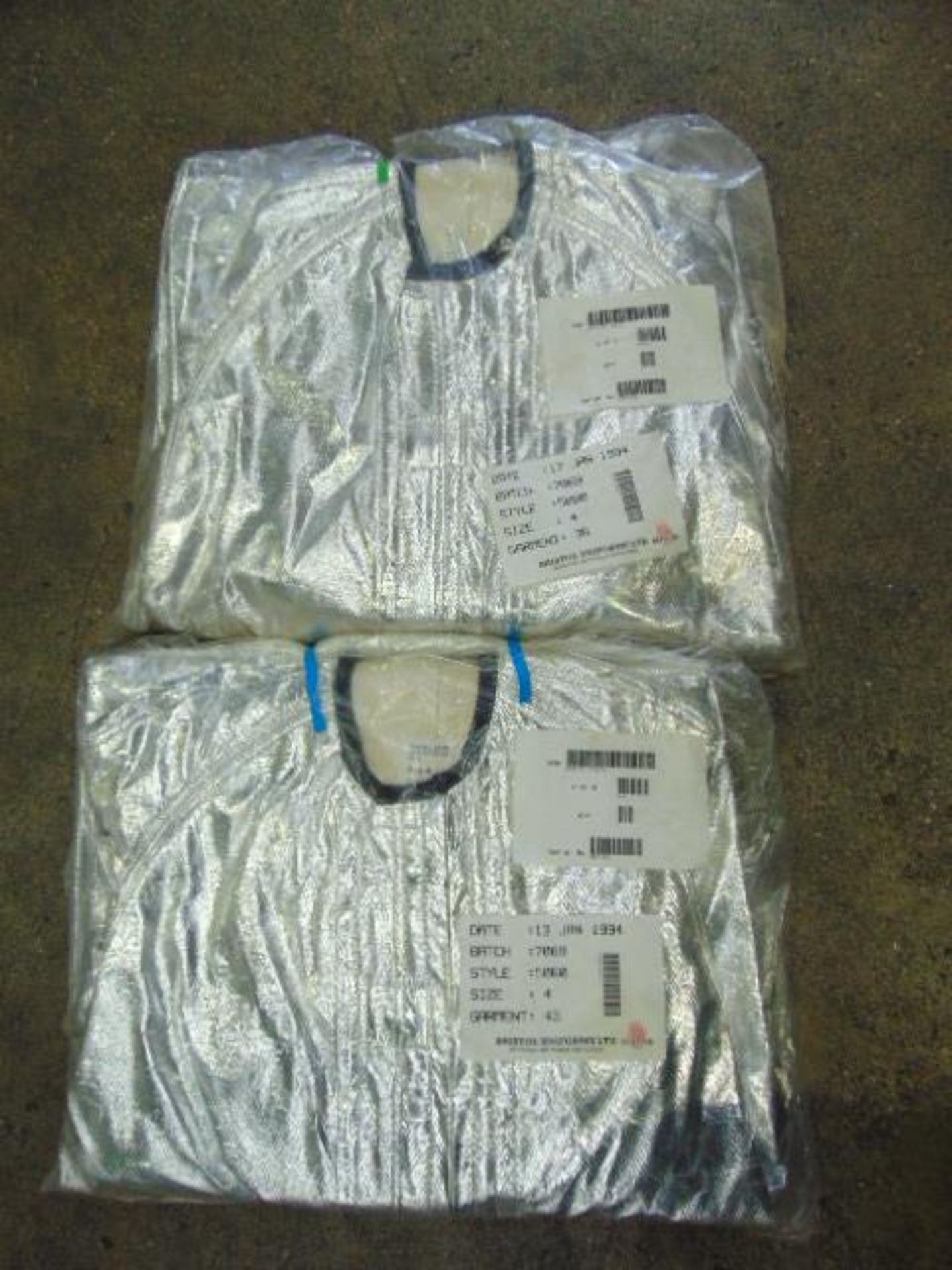 2 x Unissued Mk.2 Heat Protective Safety Coverall.